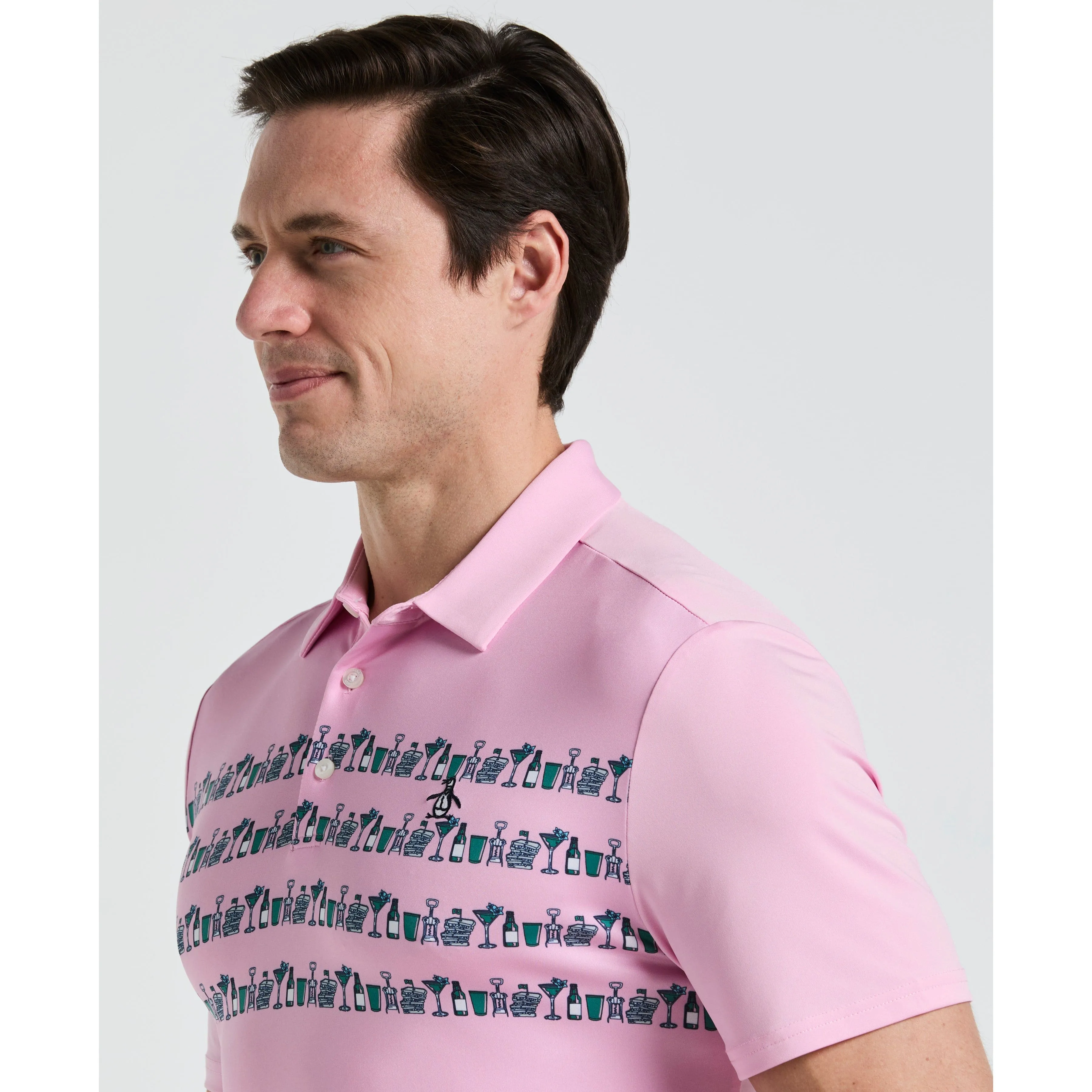Engineered Cocktail Novelty Golf Polo sold by Original Penguin product image thumbnail 3