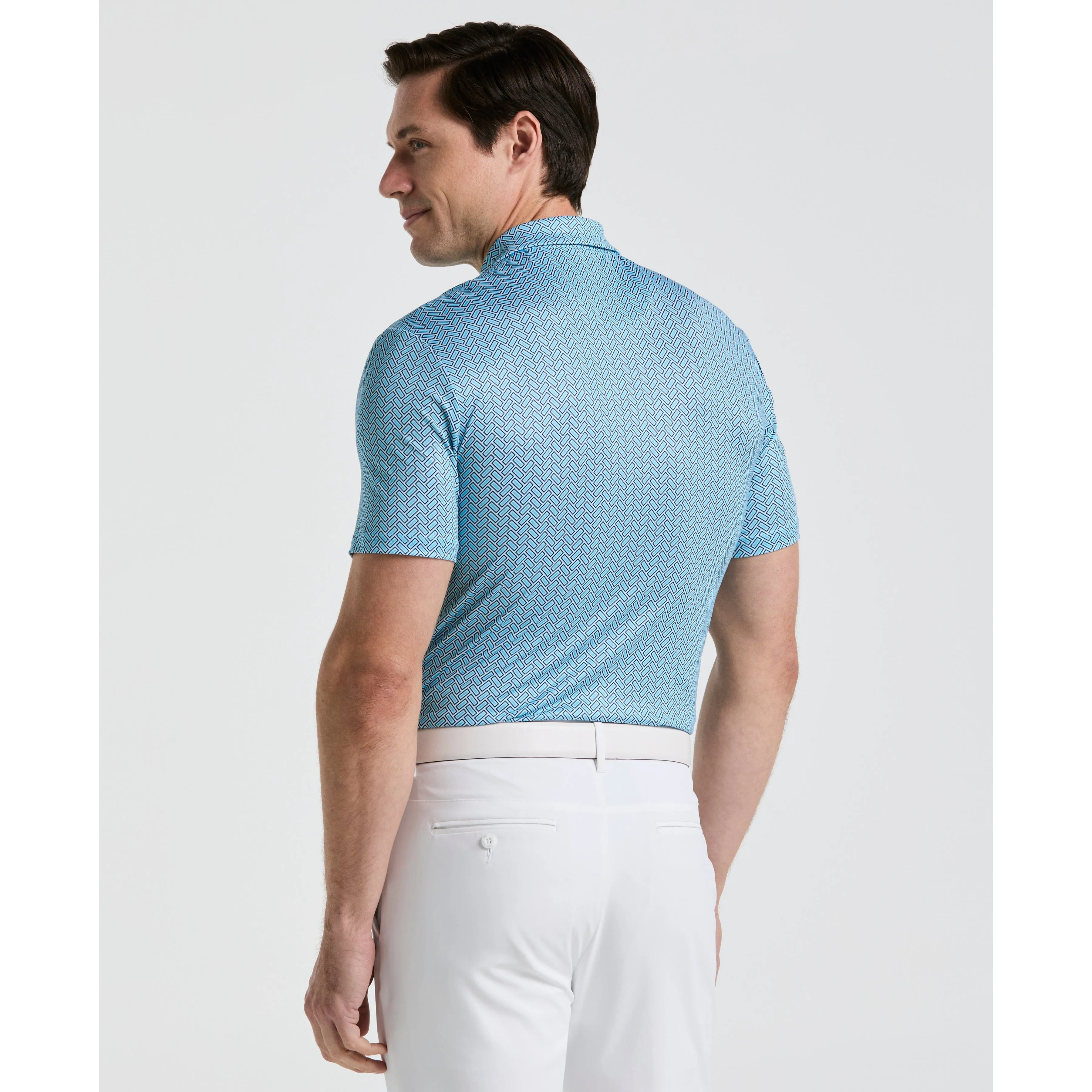 Heritage Herringbone Print Golf Polo sold by Original Penguin product image thumbnail 2