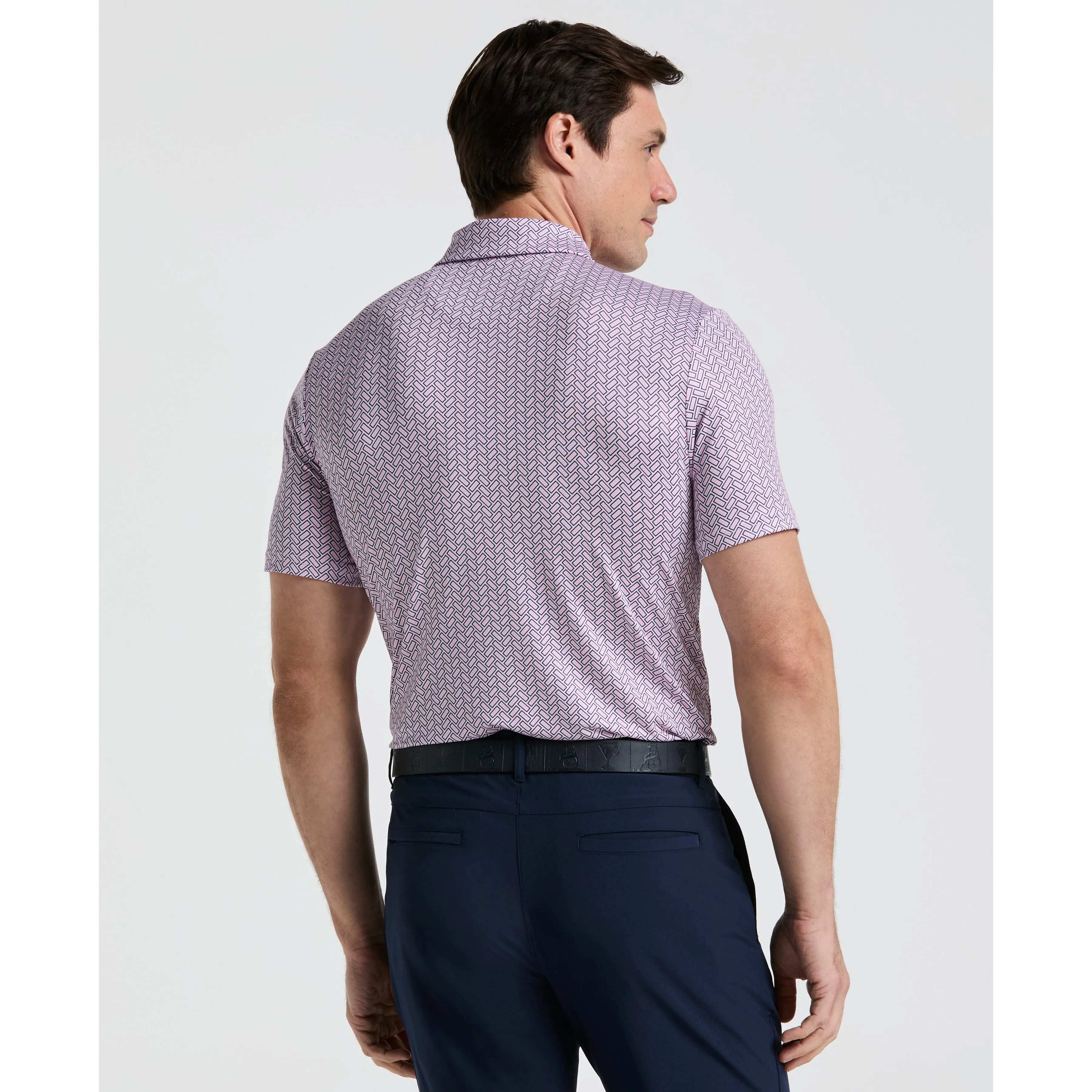 Heritage Herringbone Print Golf Polo sold by Original Penguin product image thumbnail 2