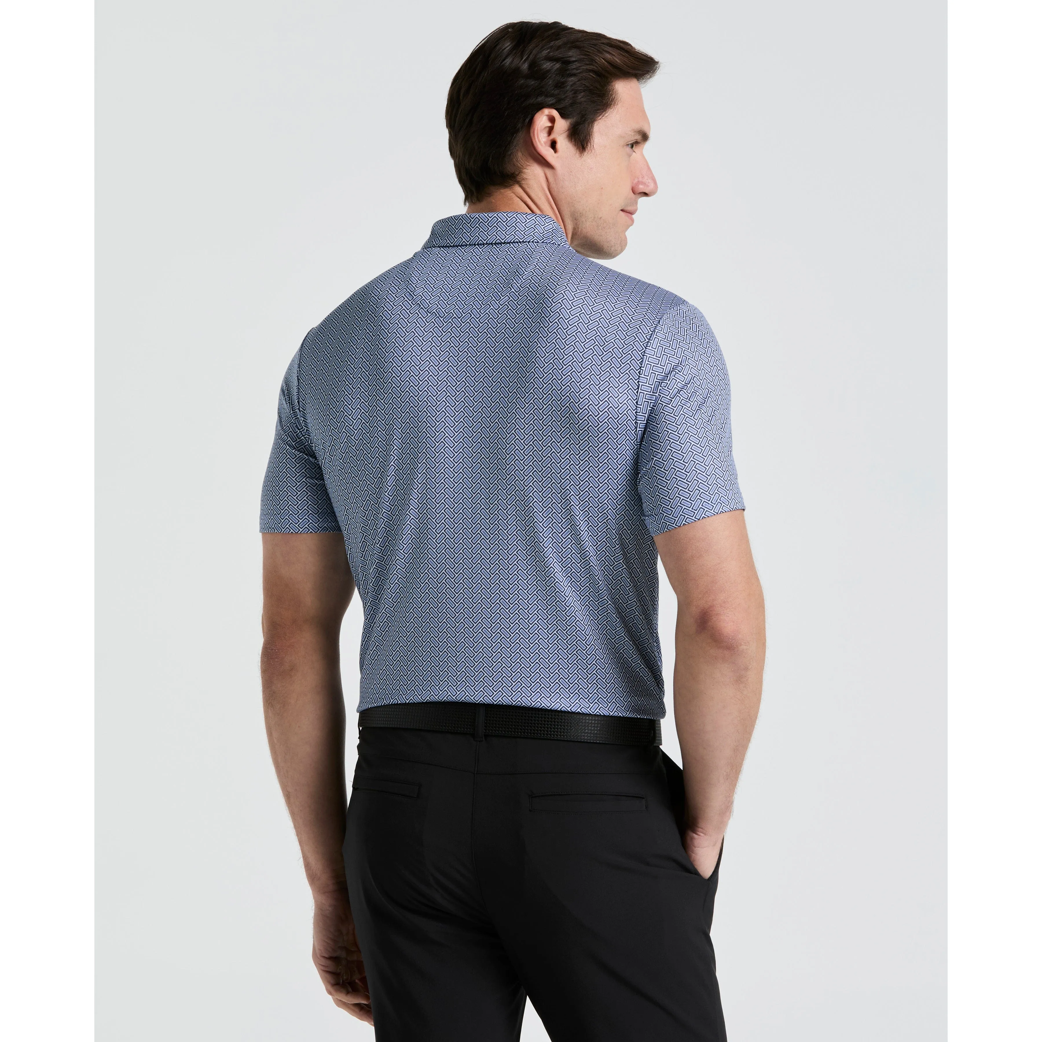 Heritage Herringbone Print Golf Polo sold by Original Penguin product image thumbnail 2