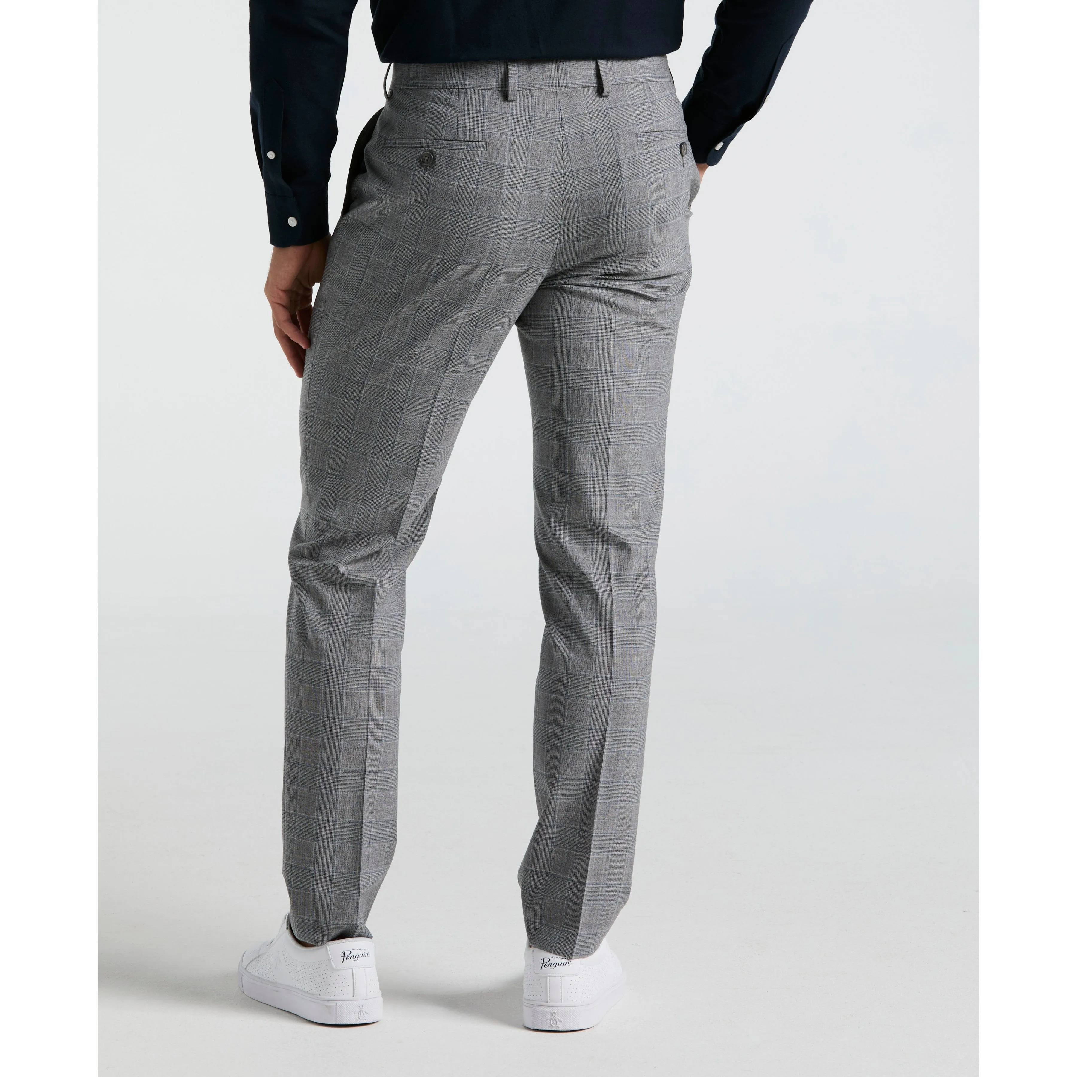 Gray Plaid Suit Separate Pant sold by Original Penguin product image thumbnail 2