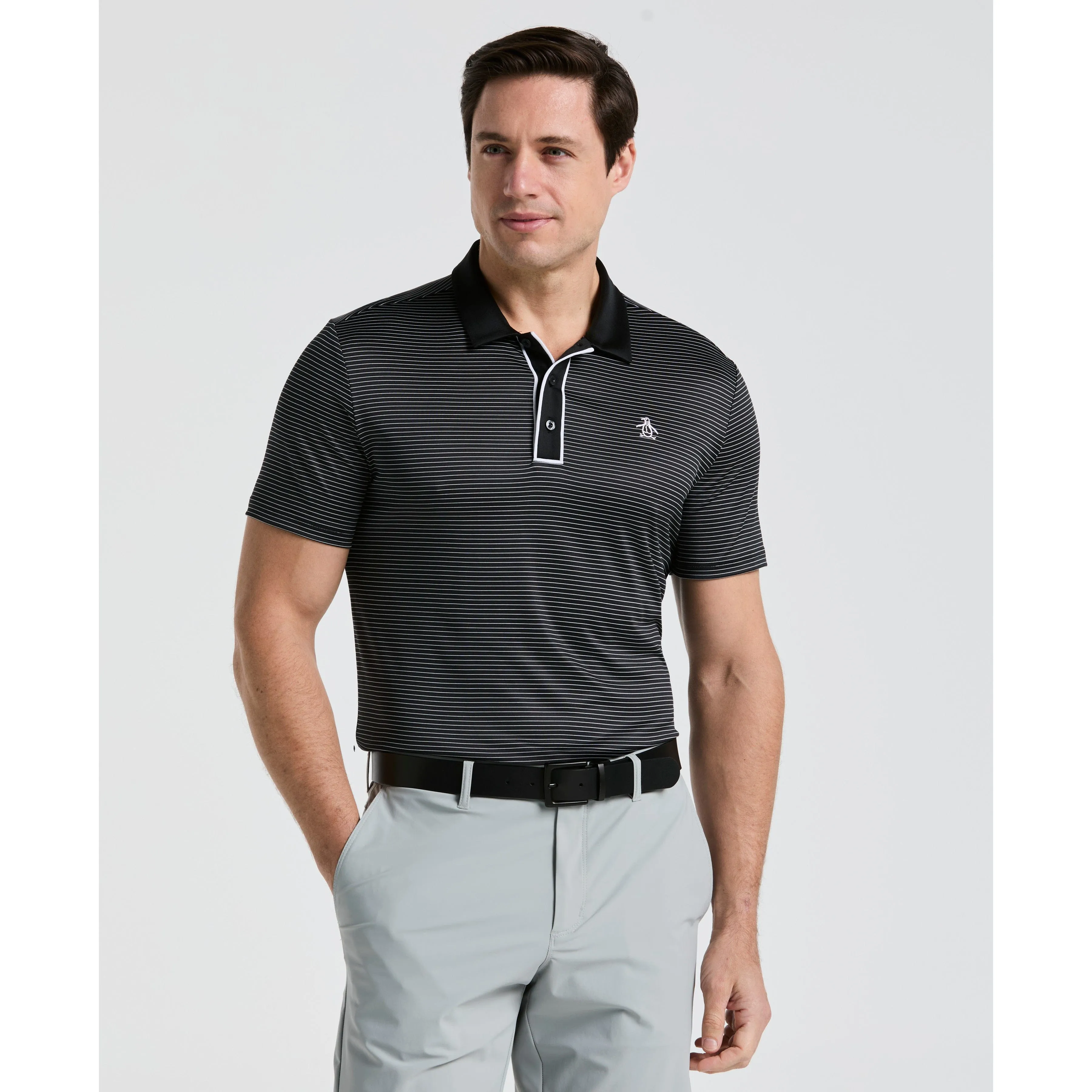 Short Sleeve Stripe Golf Polo sold by Original Penguin