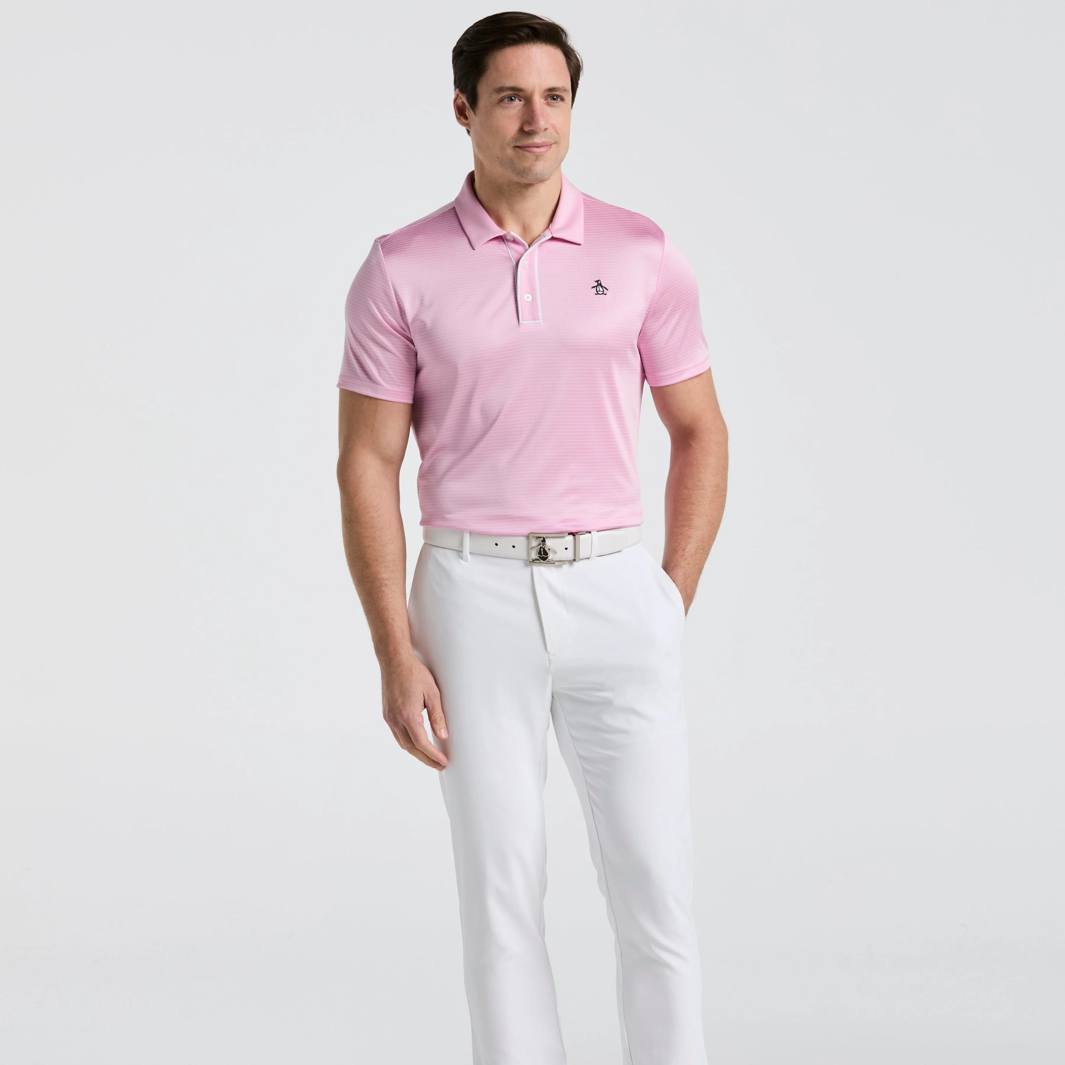 Short Sleeve Stripe Golf Polo sold by Original Penguin product image thumbnail 3