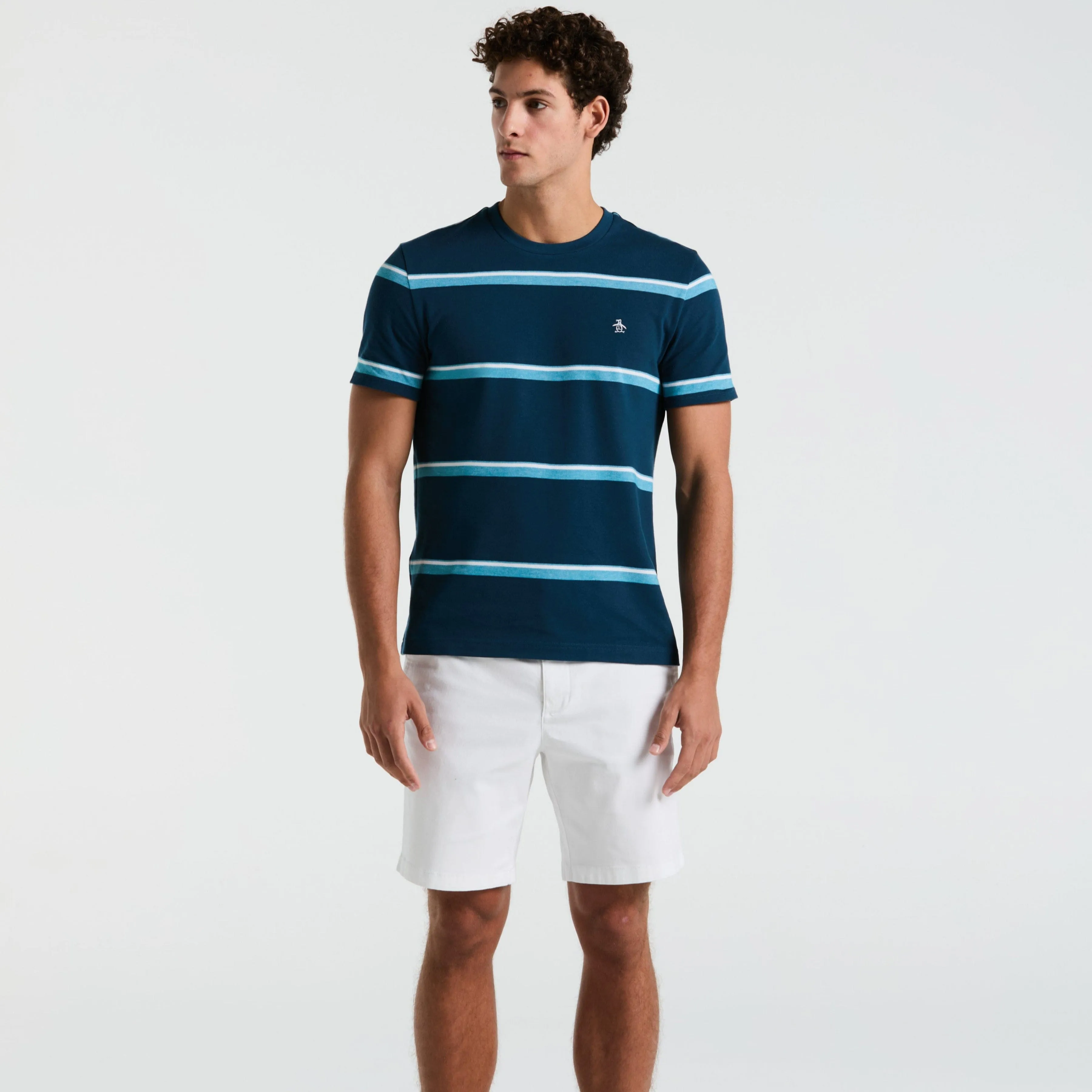 Birdseye Pique Striped Tee sold by Original Penguin product image thumbnail 3