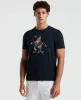Jersey Graphic Pete Fill Tee sold by Original Penguin