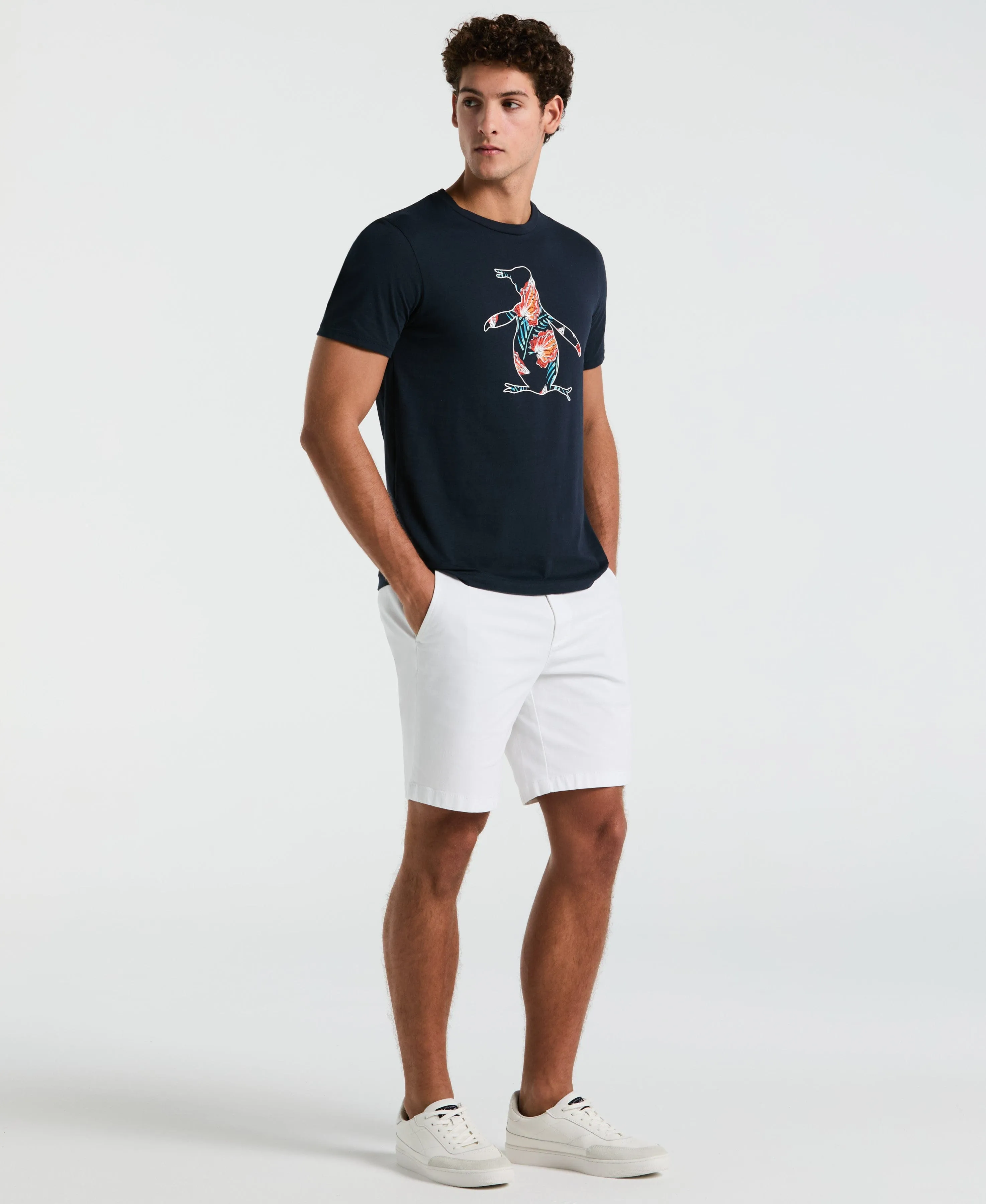 Floral Pete Fill Graphic Tee sold by Original Penguin product image thumbnail 3