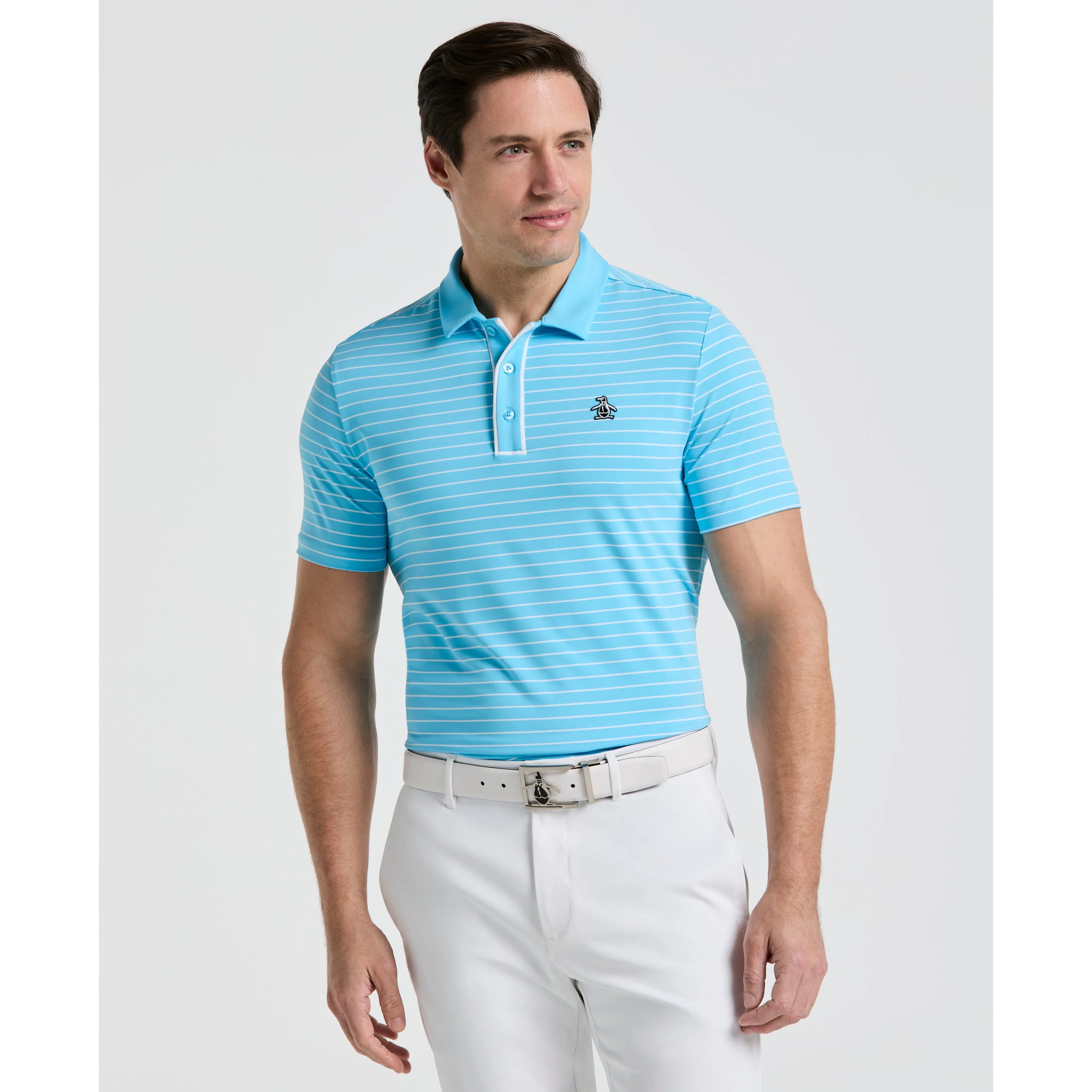 The Heritage Stripe Golf Polo sold by Original Penguin