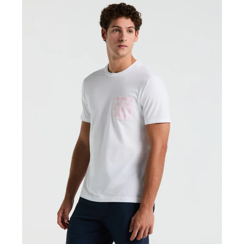 Jersey Geo Palms Pocket Tee sold by Original Penguin