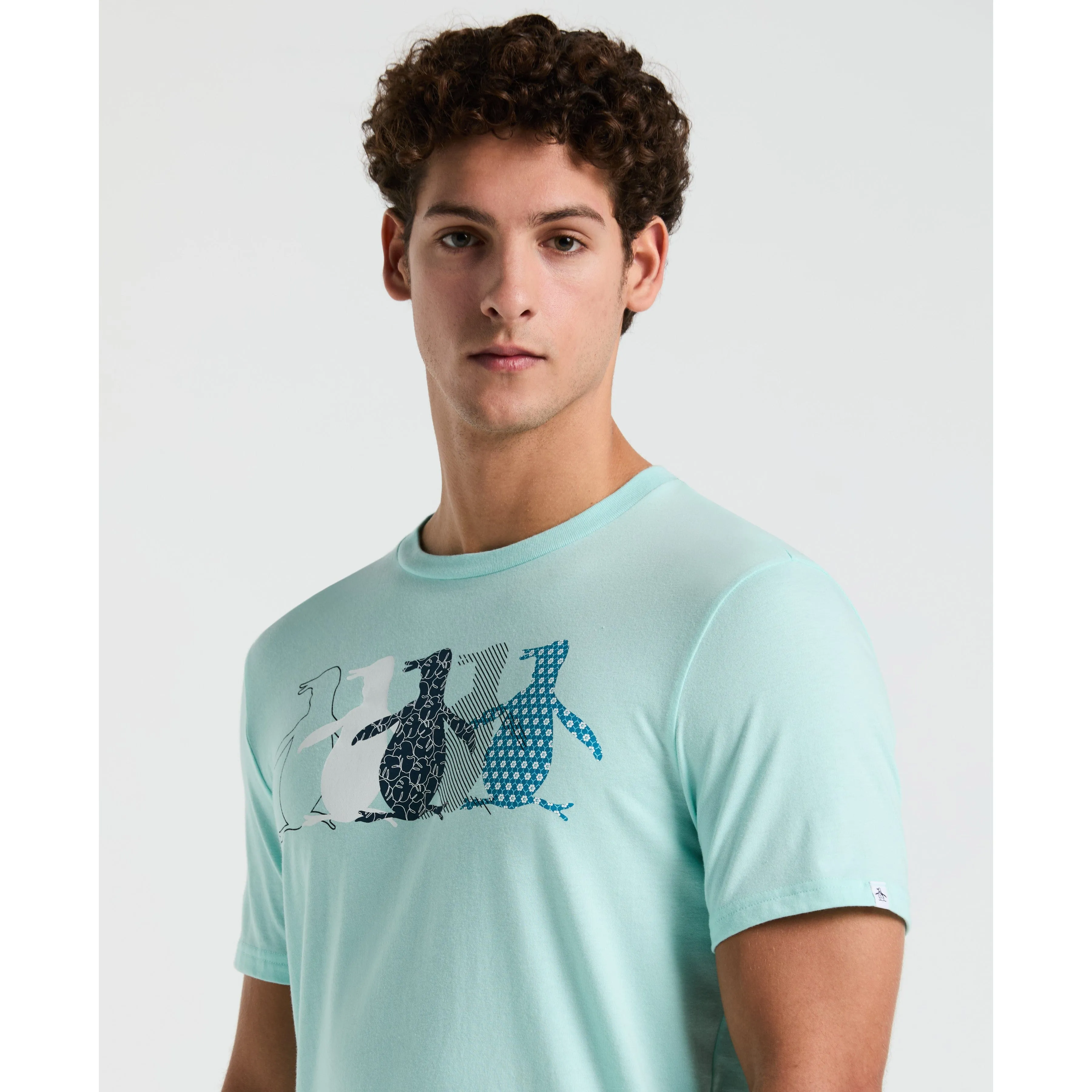 Jersey Overlap Pete Graphic Print Tee sold by Original Penguin product image thumbnail 3