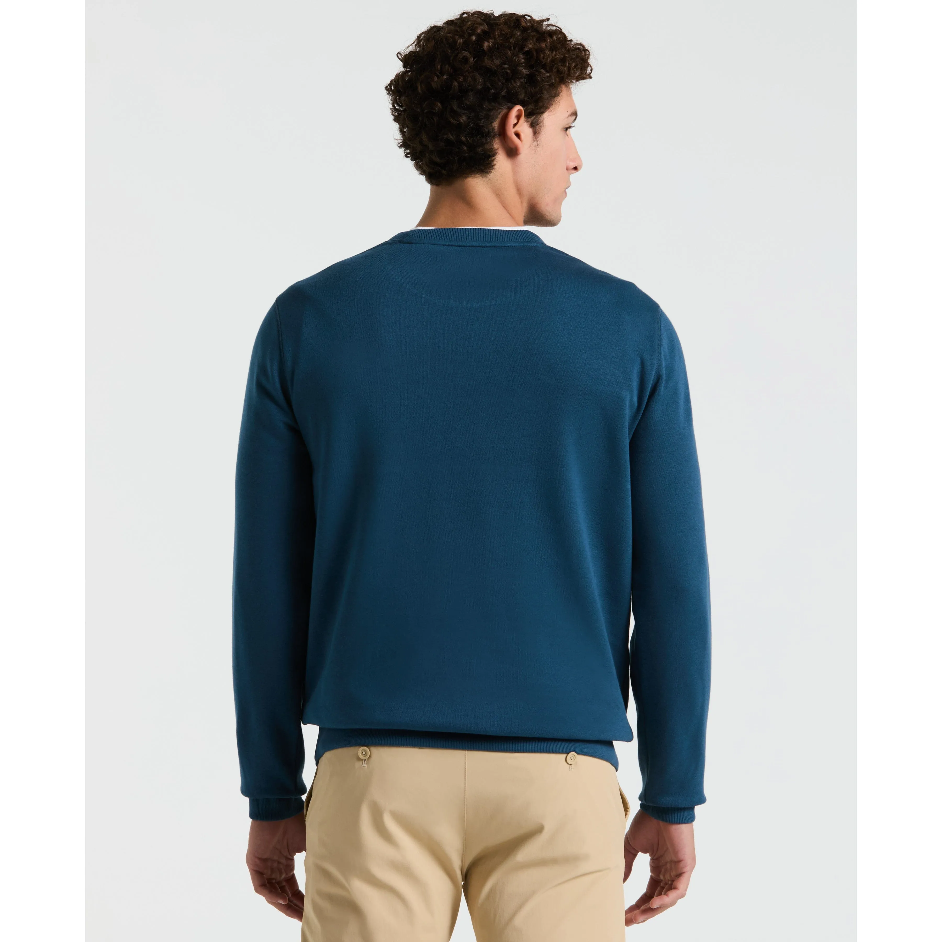 Chest Stripe Fleece Sweatshirt sold by Original Penguin product image thumbnail 4