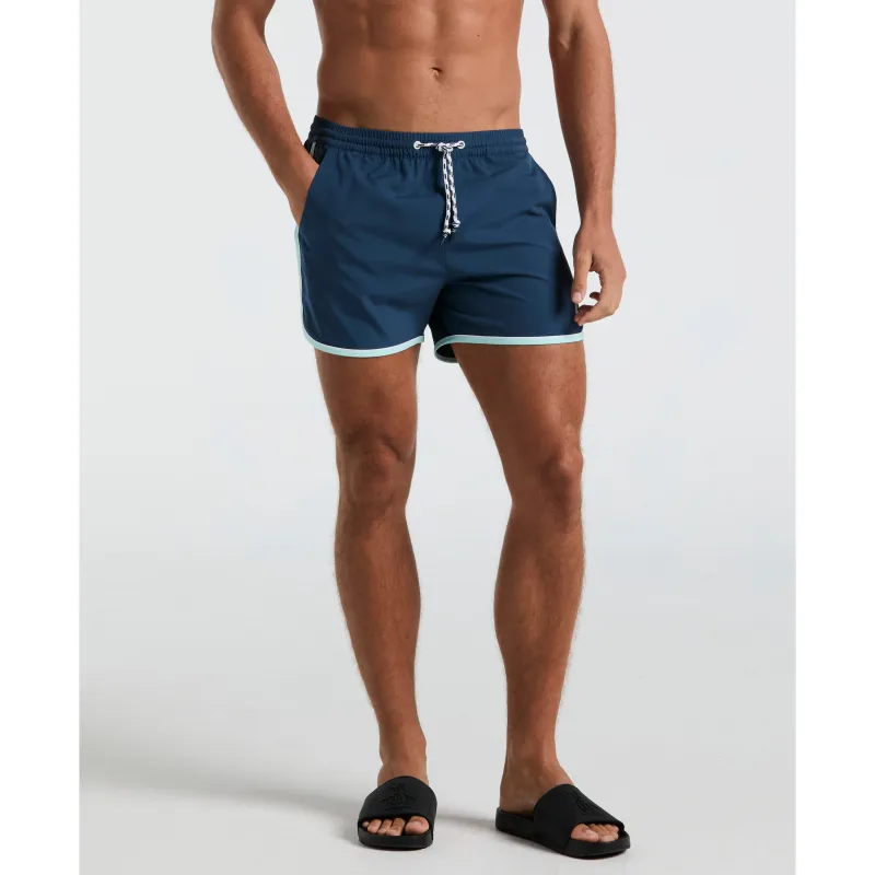 4" Earl™ Tipped Swim Short sold by Original Penguin