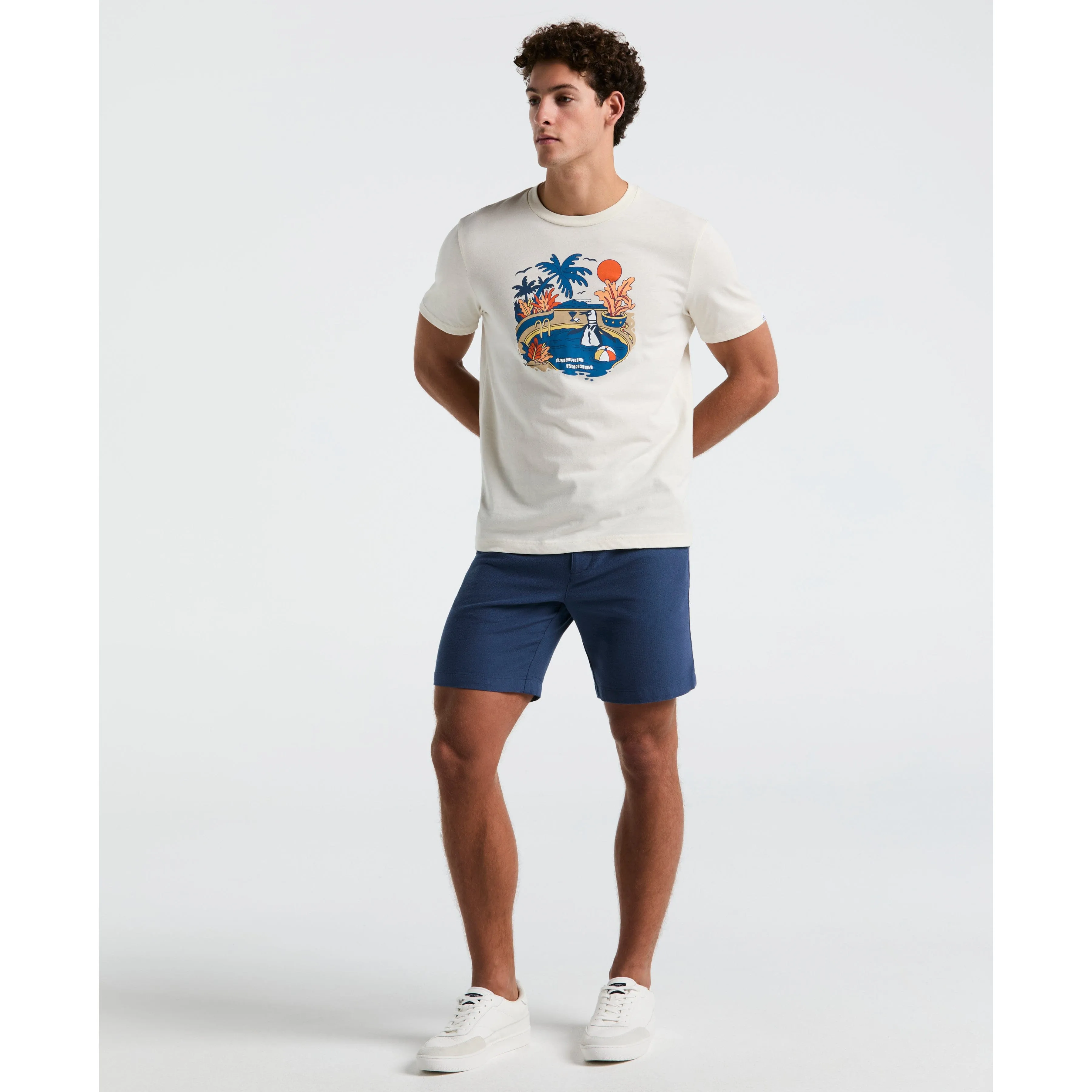 Jersey Graphic Pool Pete Tee sold by Original Penguin product image thumbnail 4