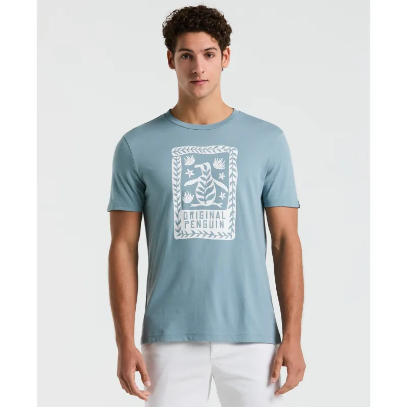 Jersey Graphic Plant Pete Tee sold by Original Penguin