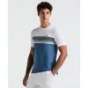 Birdseye Pique Chest Striped Tee sold by Original Penguin