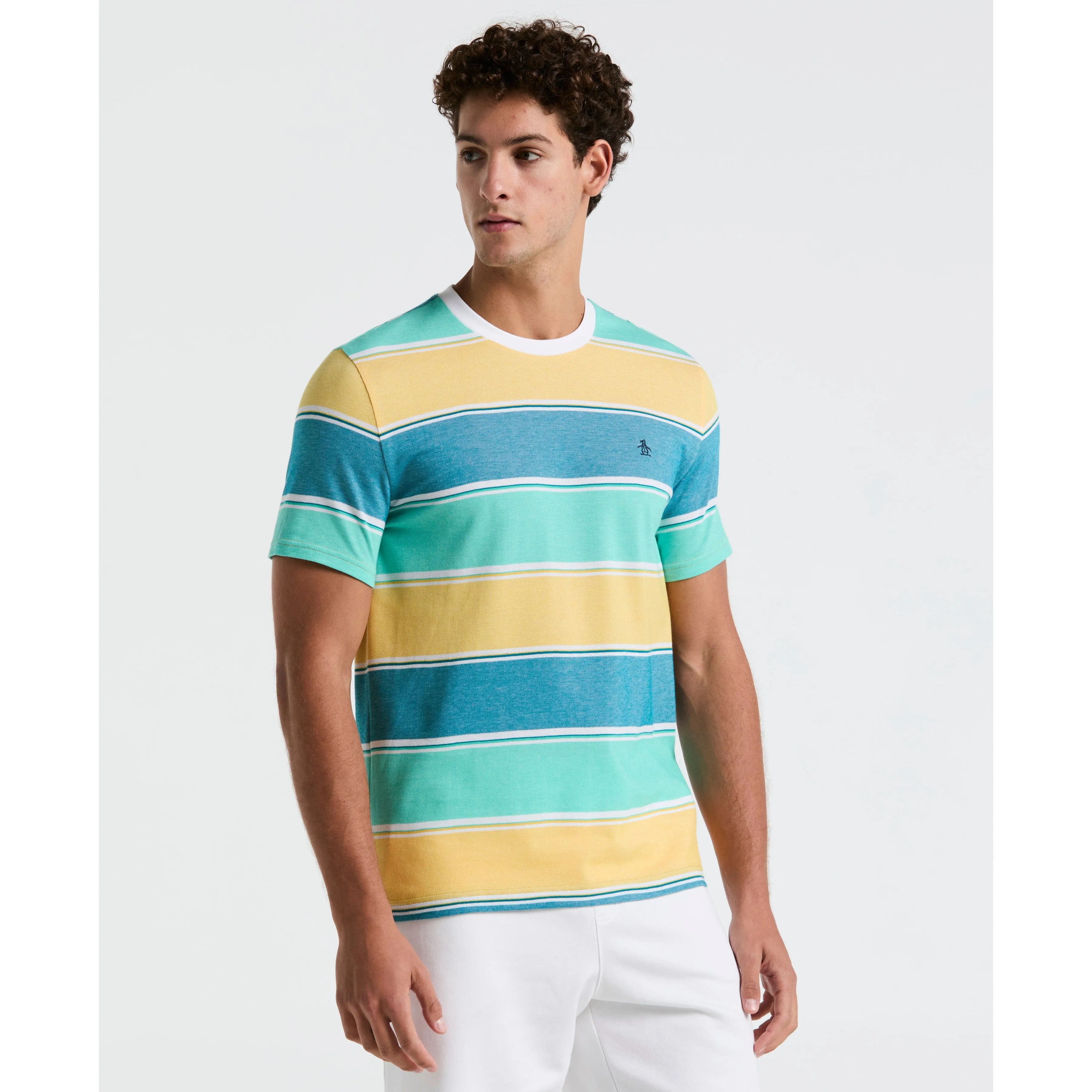 Pique Gradient Stripe Tee sold by Original Penguin