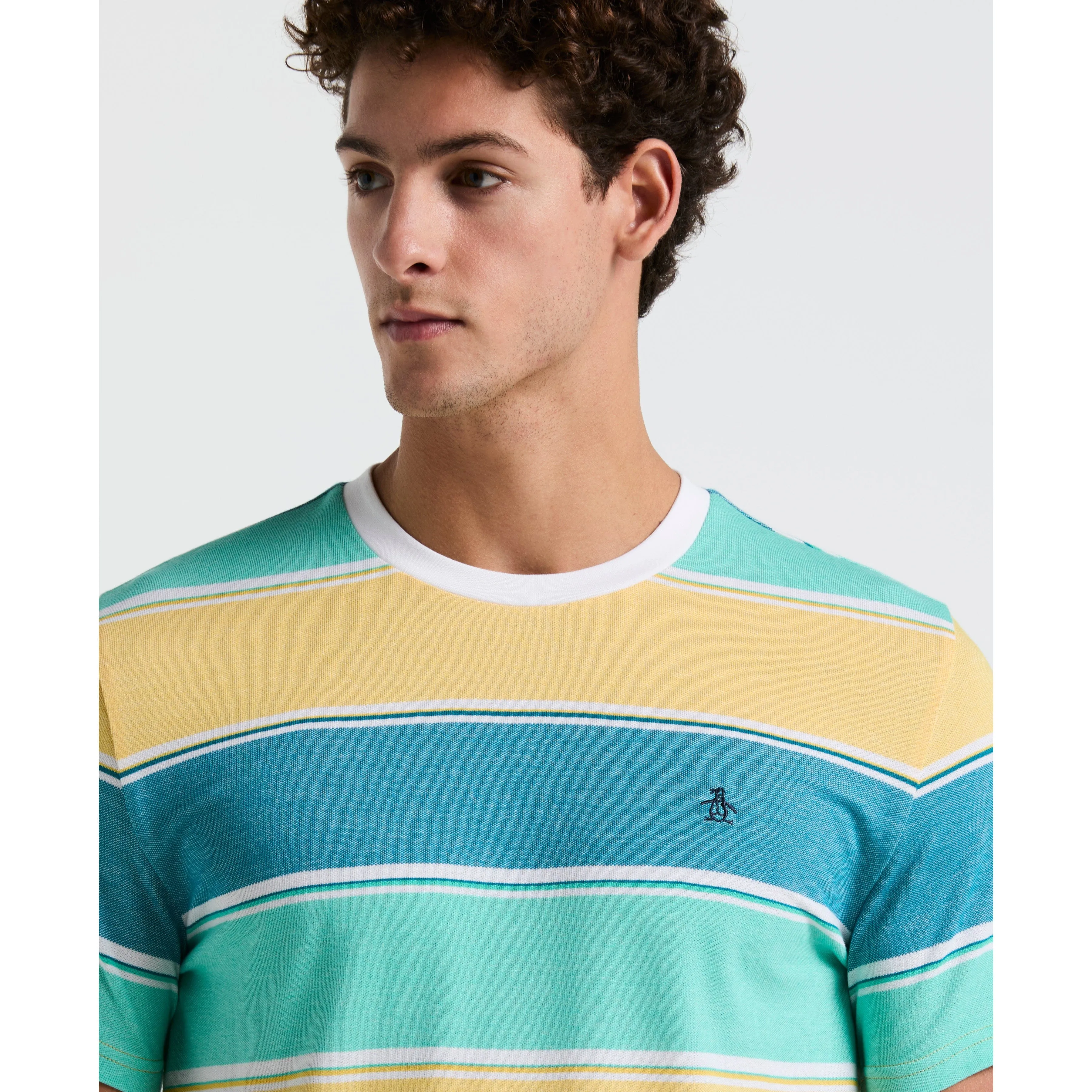 Pique Gradient Stripe Tee sold by Original Penguin product image thumbnail 3