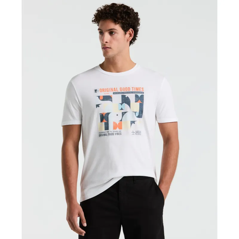 Jersey Good Times Graphic Tee sold by Original Penguin