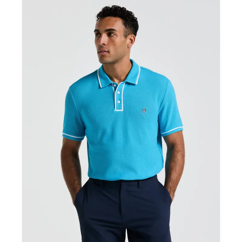 Organic Cotton Bentley Mesh Polo sold by Original Penguin