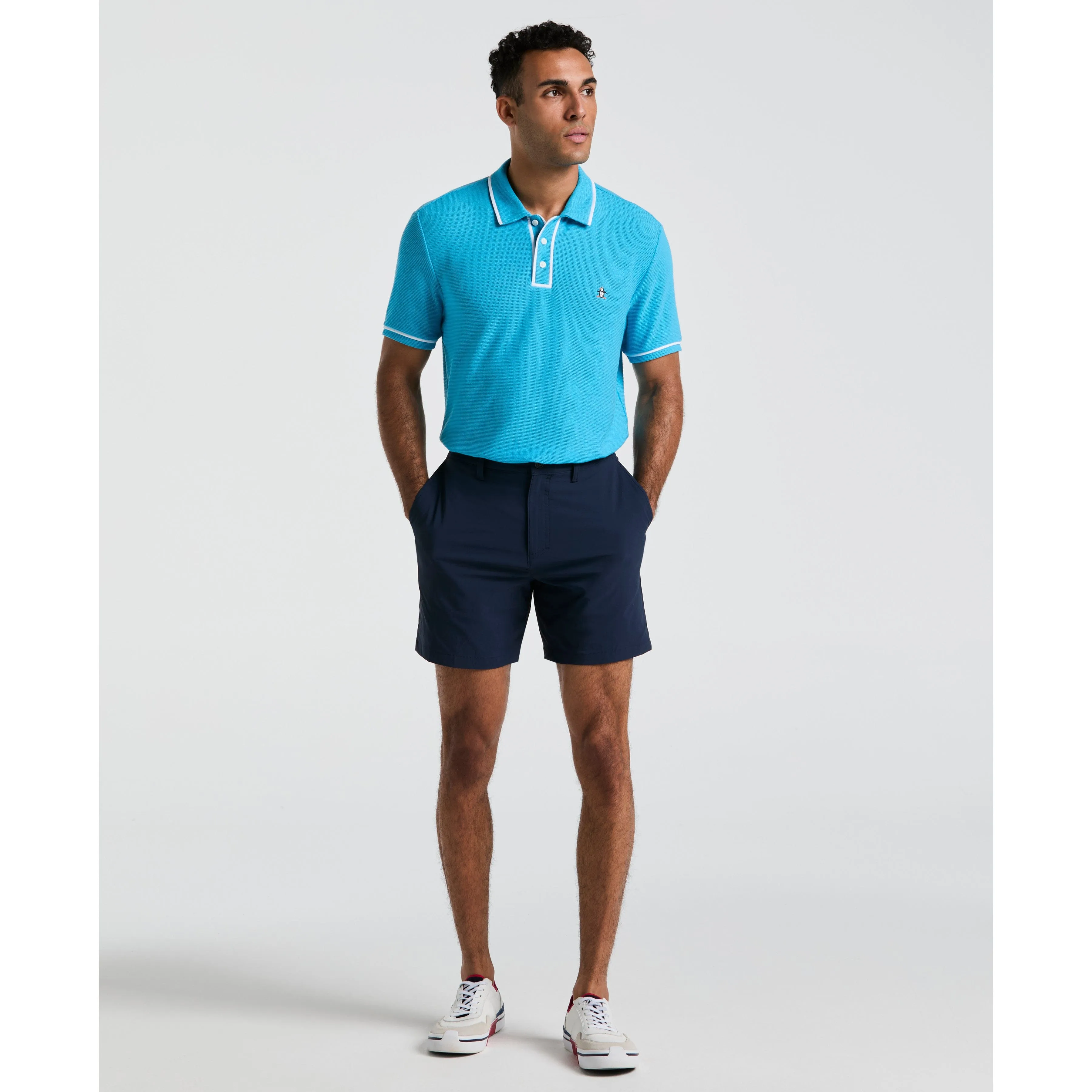 Organic Cotton Bentley Mesh Polo sold by Original Penguin product image thumbnail 4