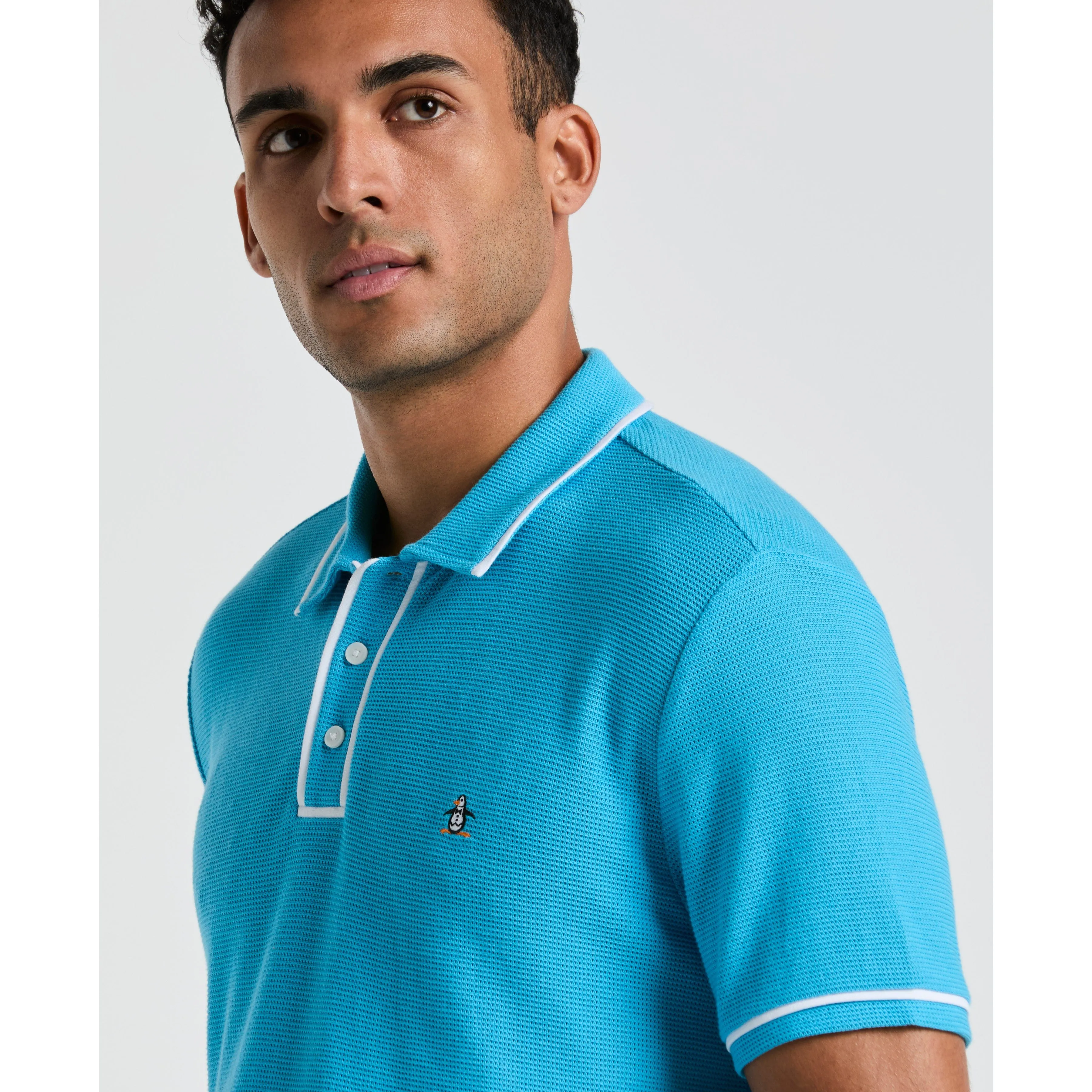 Organic Cotton Bentley Mesh Polo sold by Original Penguin product image thumbnail 3