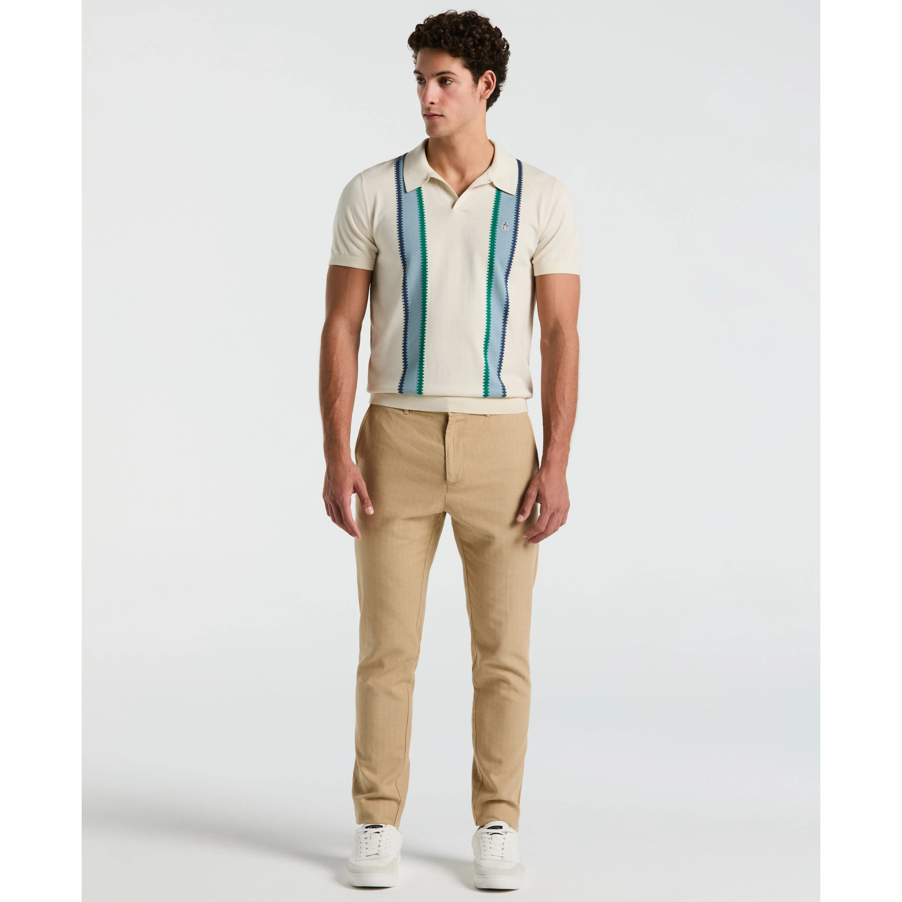 Linen Blend Chino Pant sold by Original Penguin