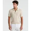 Jacquard Geometric Sweater Polo sold by Original Penguin