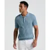 Drop Needle Textured Sweater Polo sold by Original Penguin