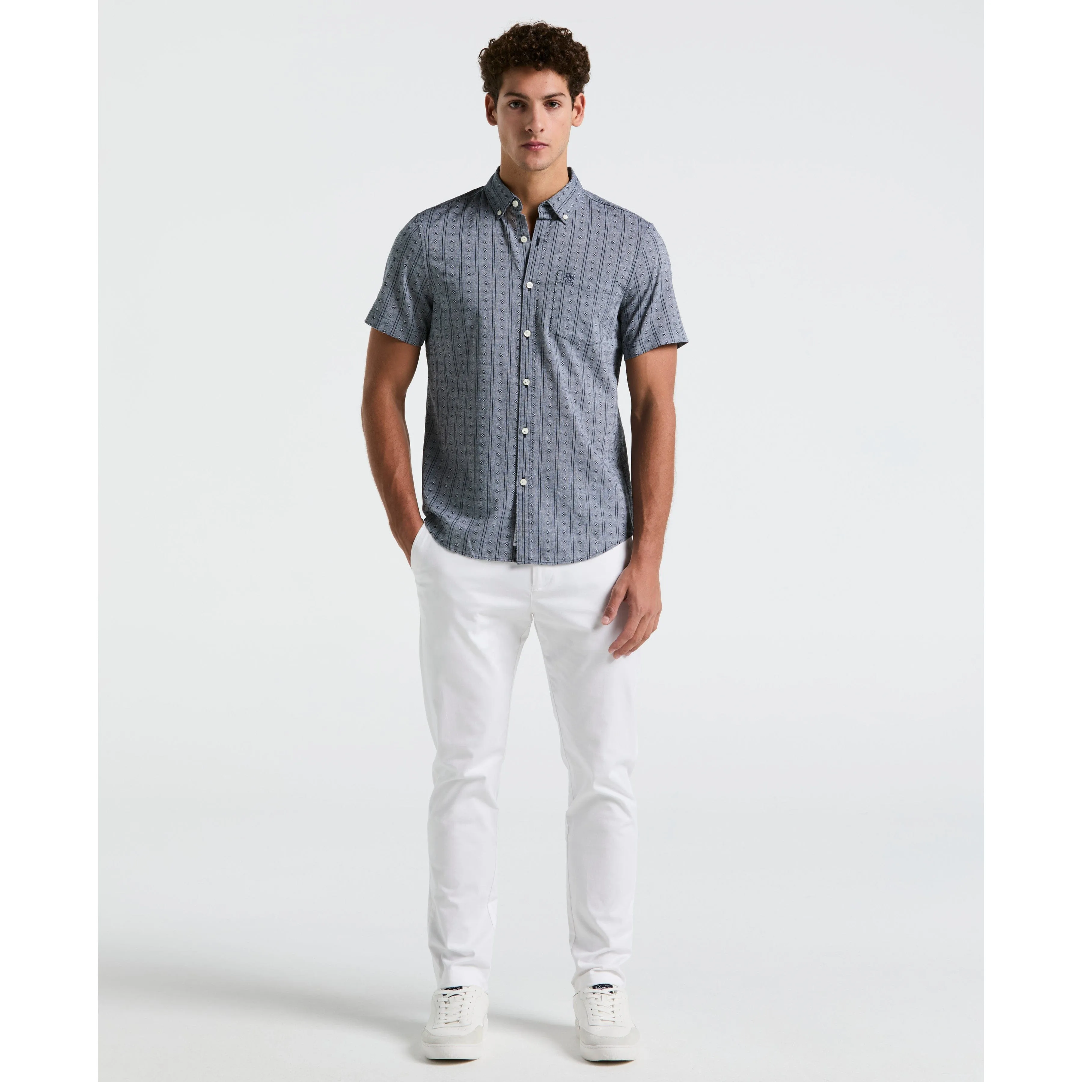 Dobby Geo Shirt sold by Original Penguin product image thumbnail 4