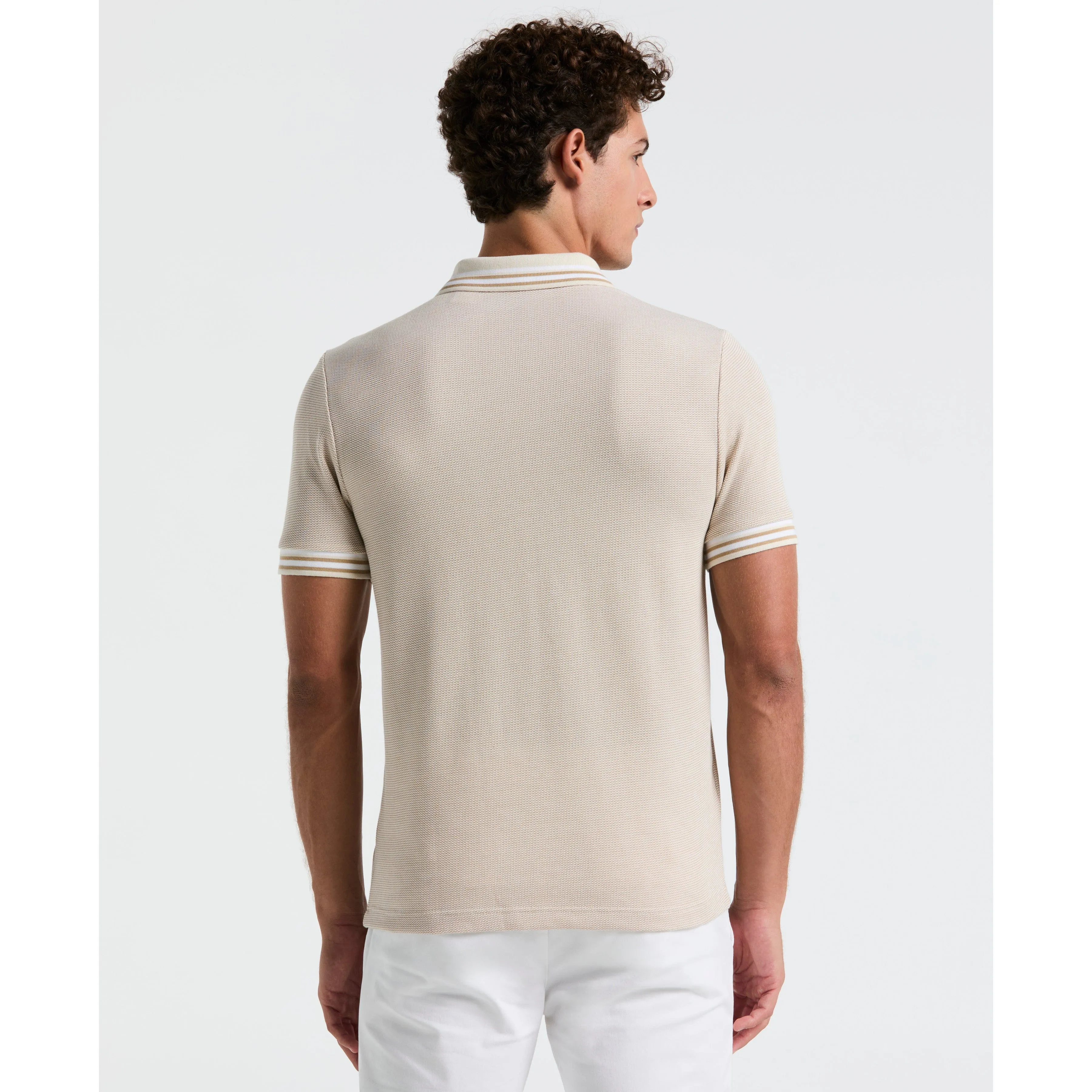 Tricolor Pique Tipped Polo sold by Original Penguin product image thumbnail 2