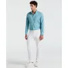 Long Sleeve EcoVero™ Tonal Check Shirt sold by Original Penguin