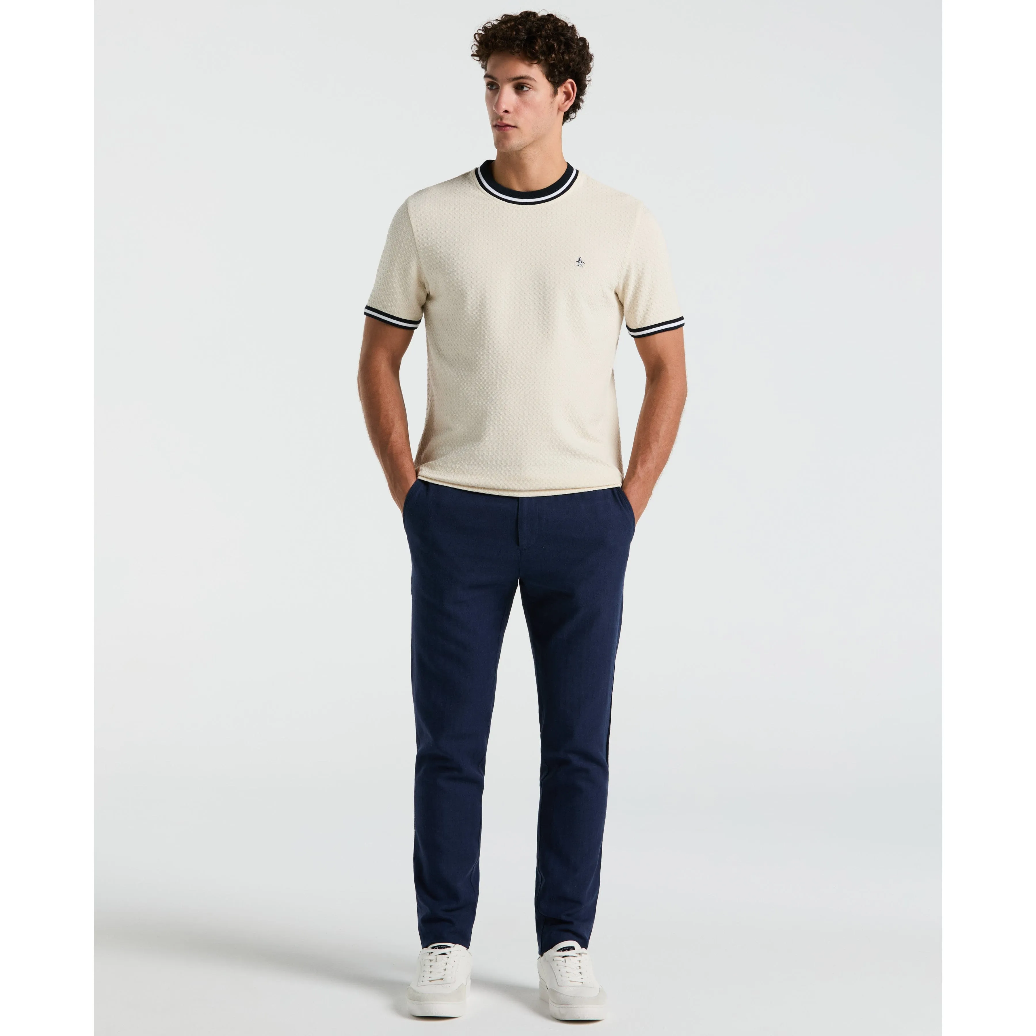 Jacquard All-Over Ringer Tee sold by Original Penguin product image thumbnail 2