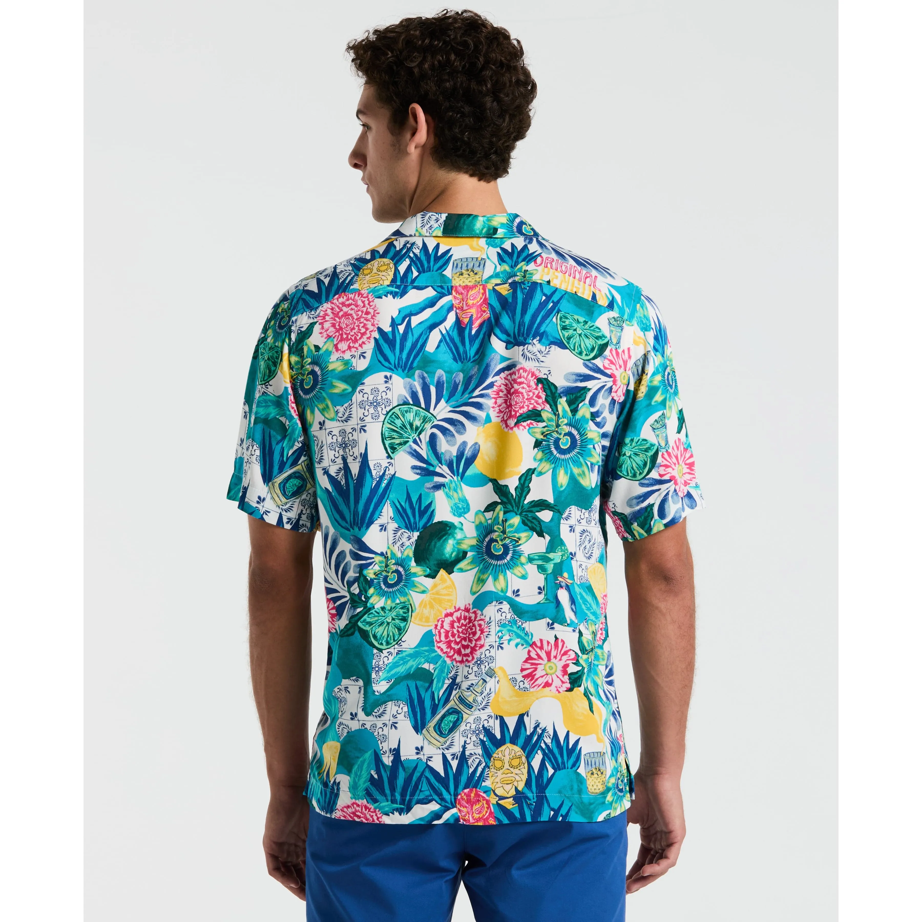 All-Over Floral Collage Print Shirt sold by Original Penguin product image thumbnail 4