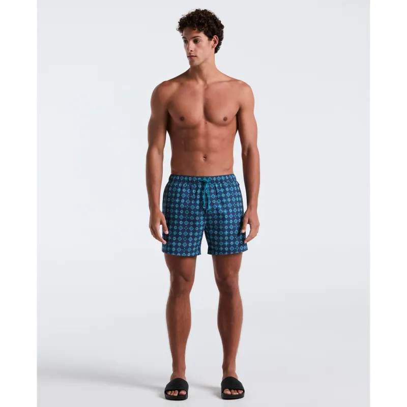 5" All-Over Tiles Swim Short sold by Original Penguin