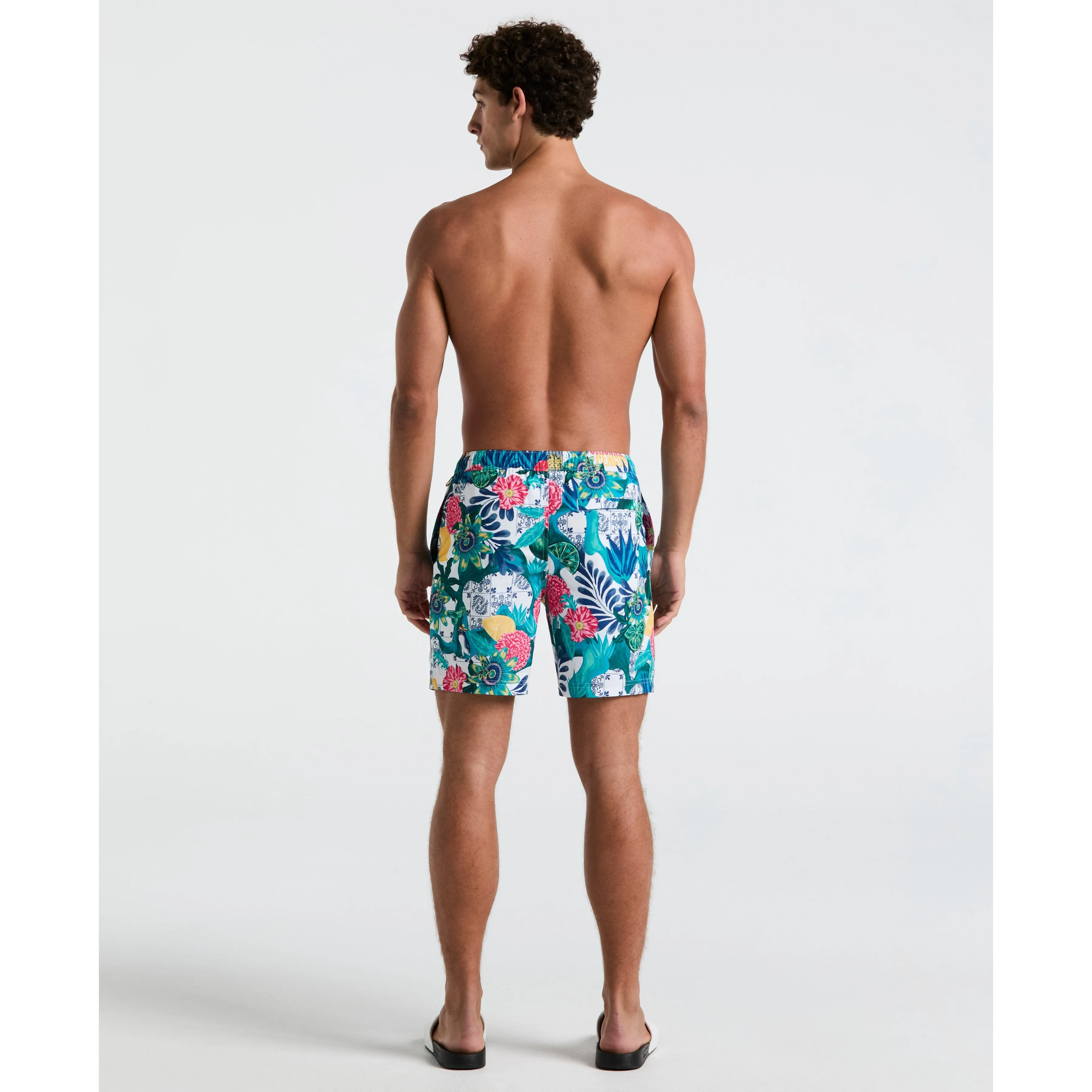 7" All-Over Floral Collage Swim Short sold by Original Penguin product image thumbnail 2