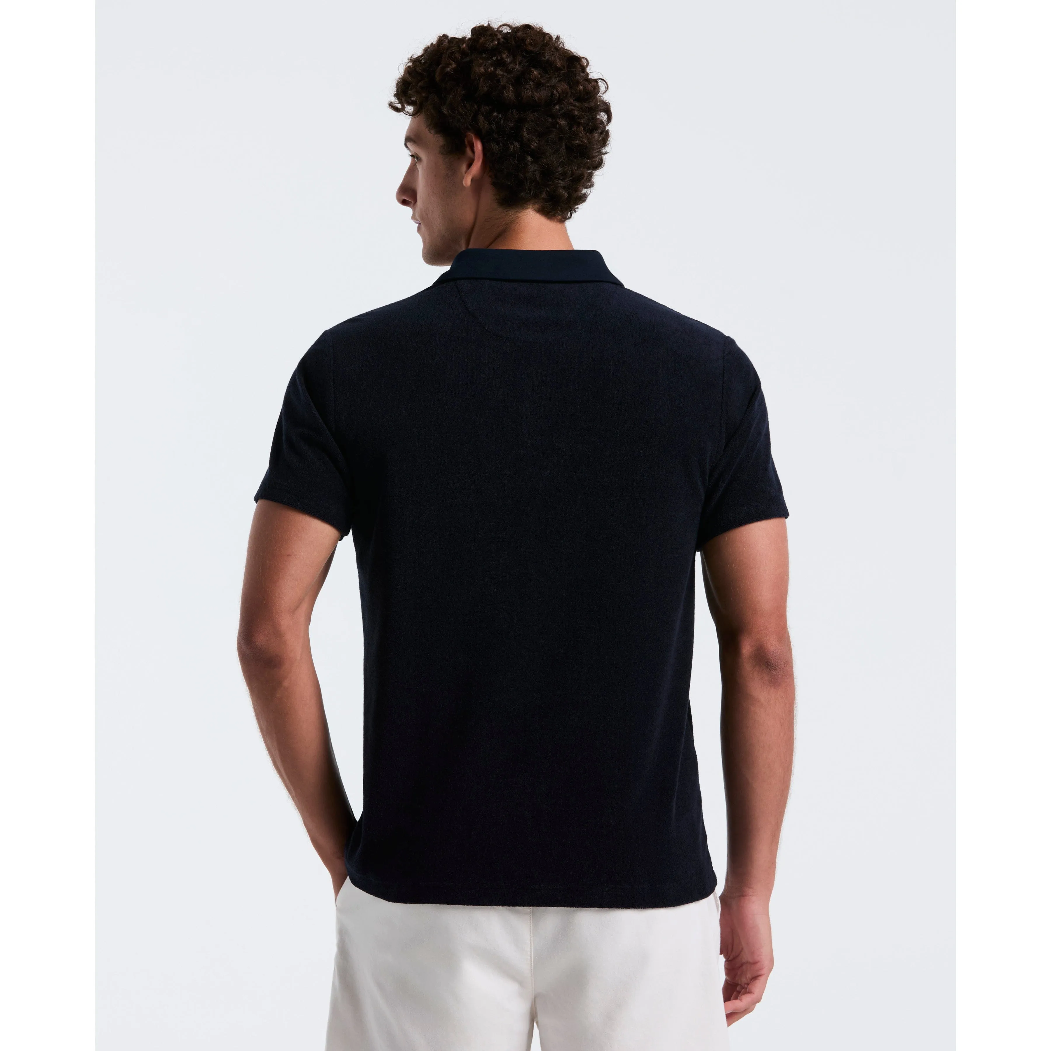 Terry Johnny Collar Polo sold by Original Penguin product image thumbnail 2