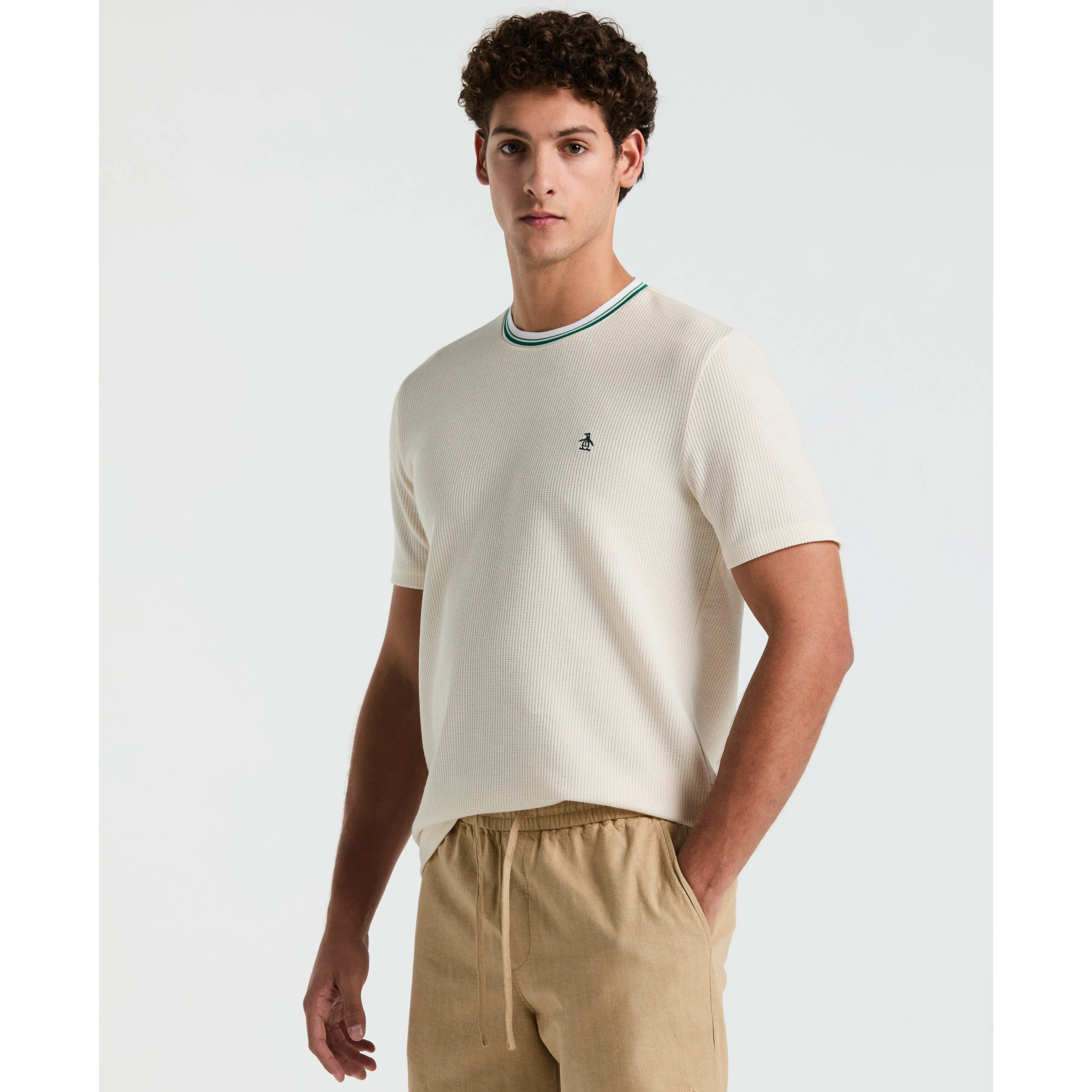 Textured Ringer Tee sold by Original Penguin