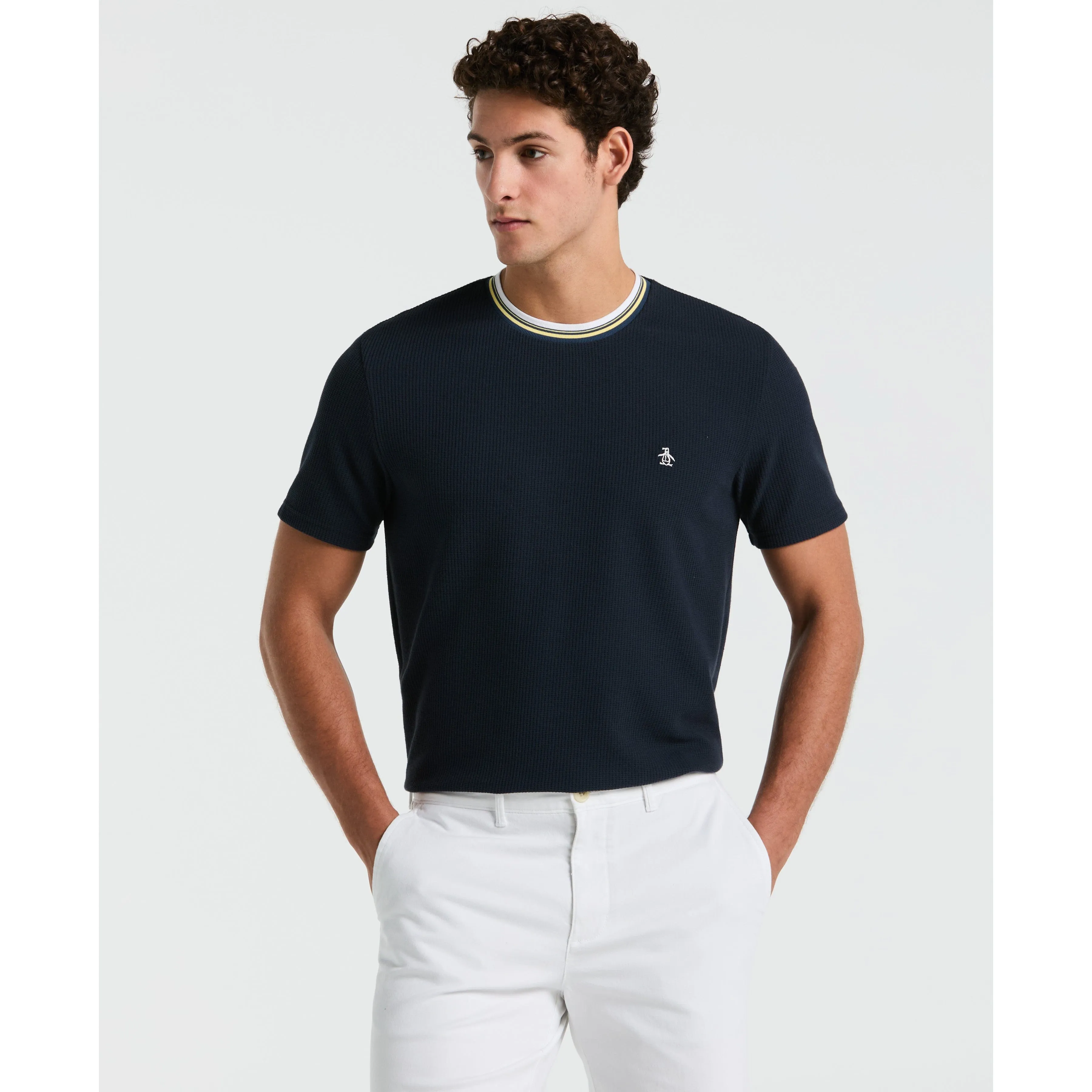 Textured Ringer Tee sold by Original Penguin