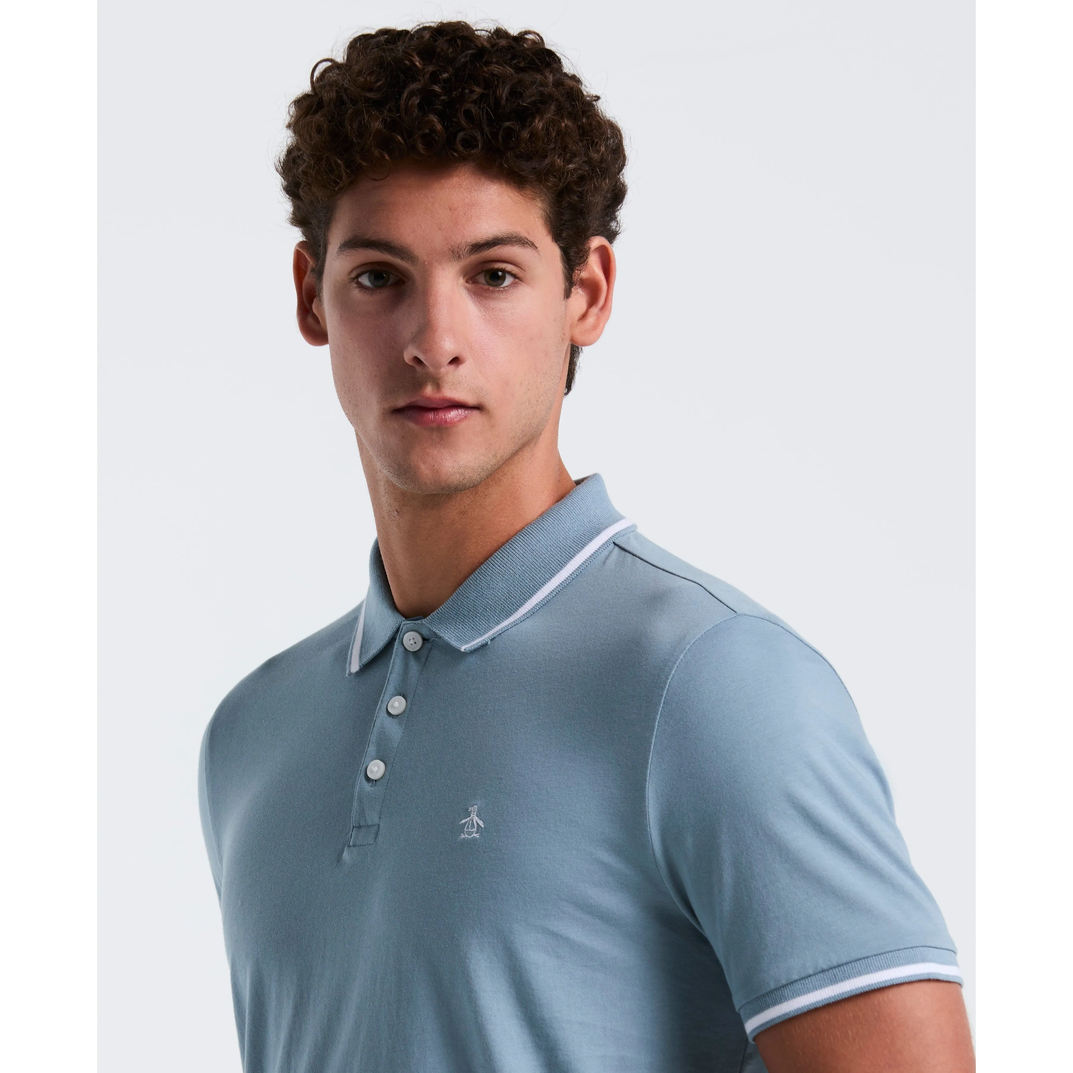 Tipped Jersey Polo sold by Original Penguin product image thumbnail 3