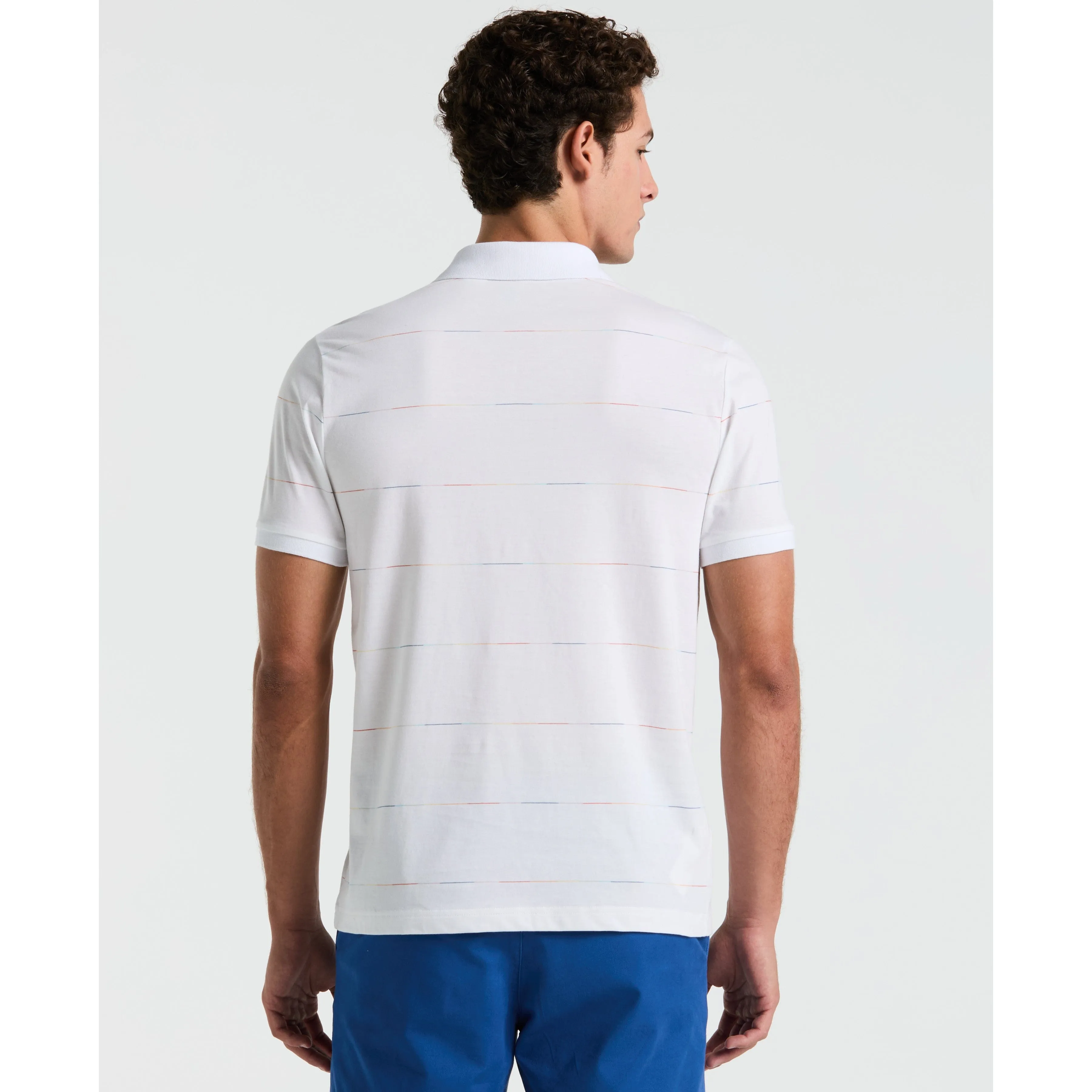 Pride Space Dye Stripe Polo sold by Original Penguin product image thumbnail 4
