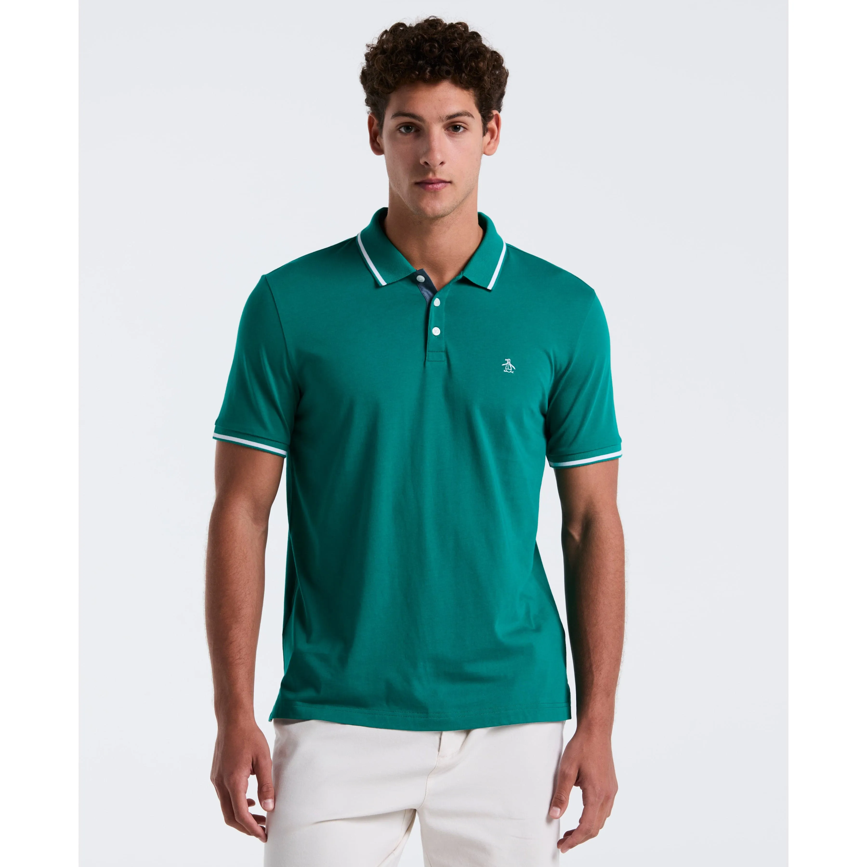 Tipped Jersey Polo sold by Original Penguin