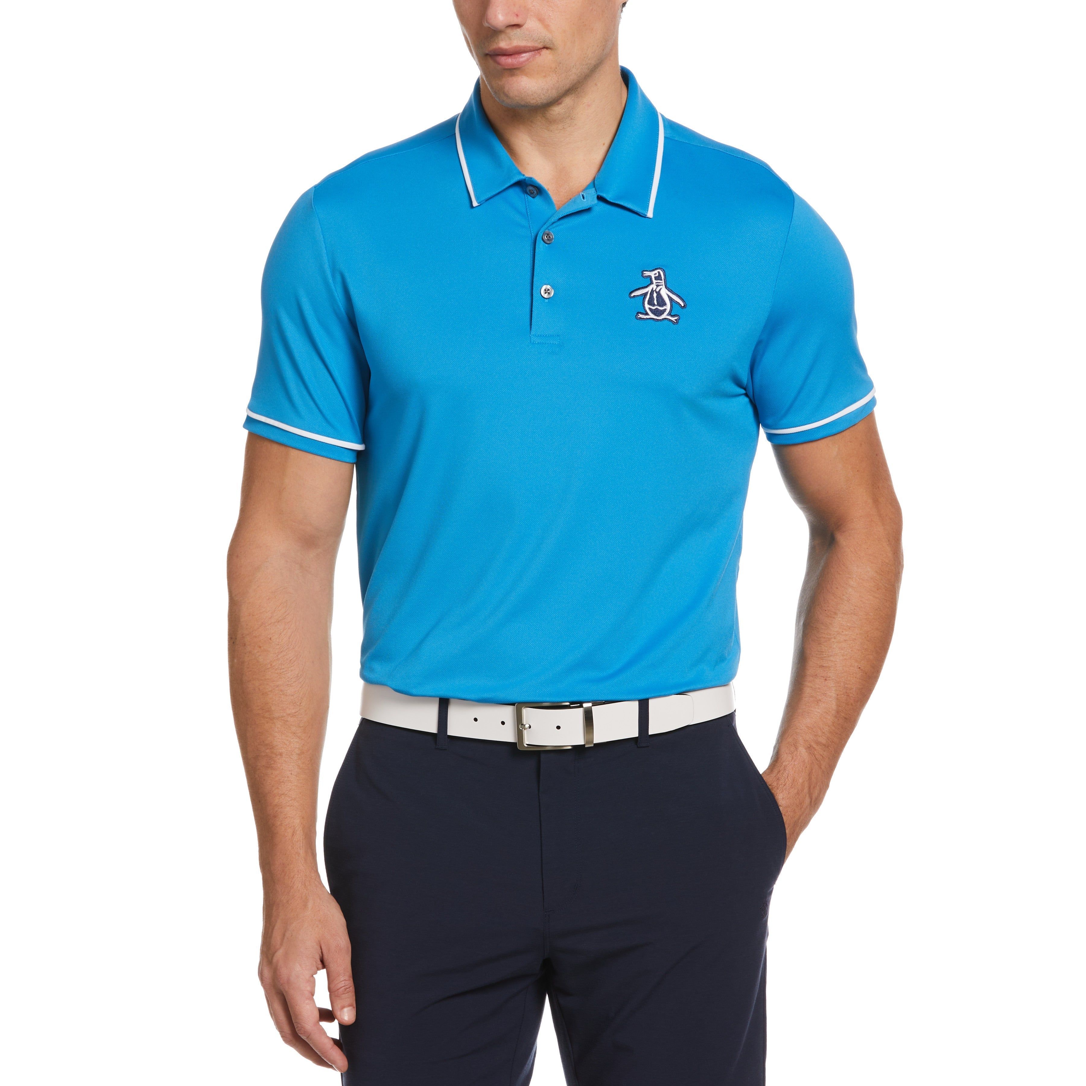 Heritage Oversized Pete Golf Polo sold by Original Penguin