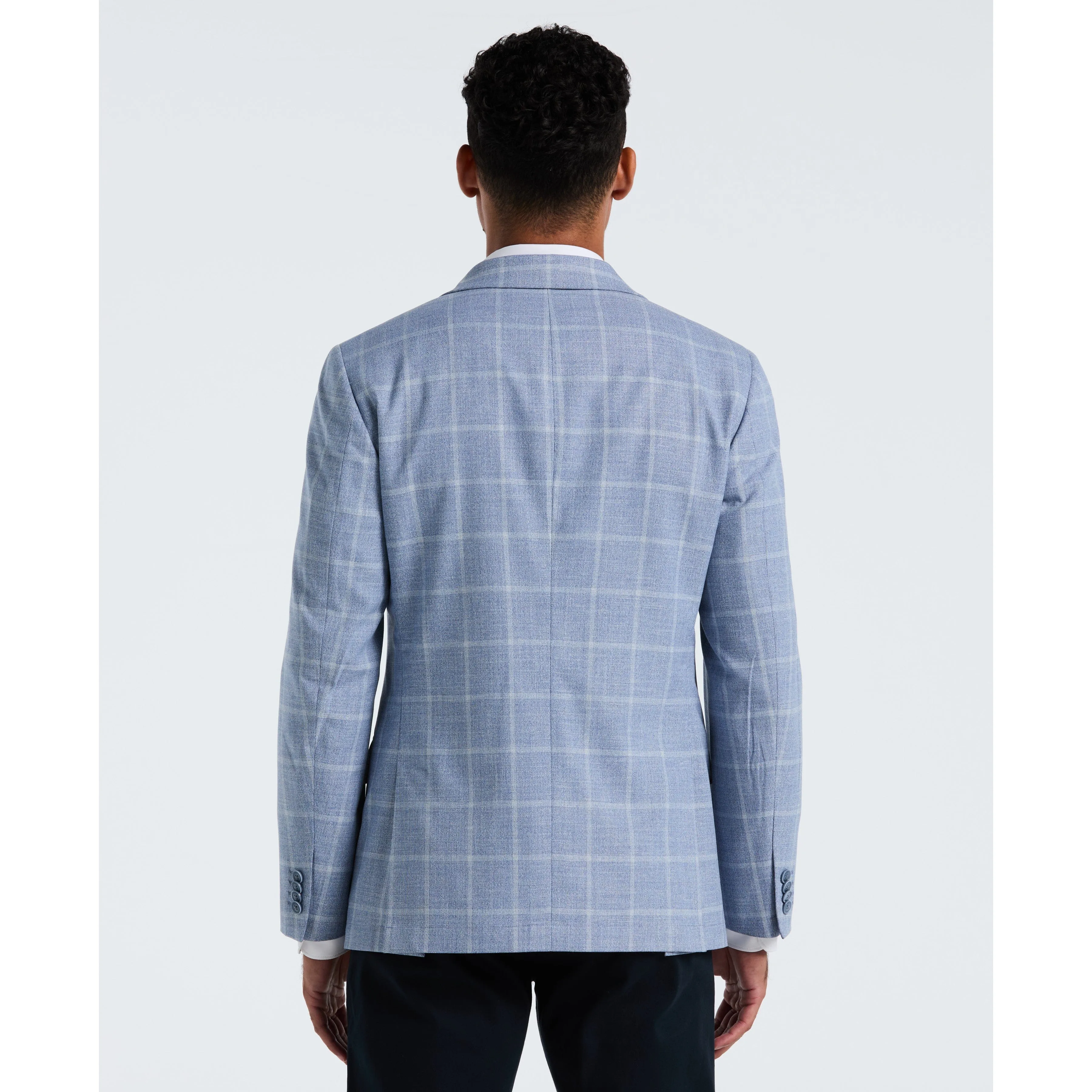 Light Blue Check Sport Coat sold by Original Penguin product image thumbnail 2