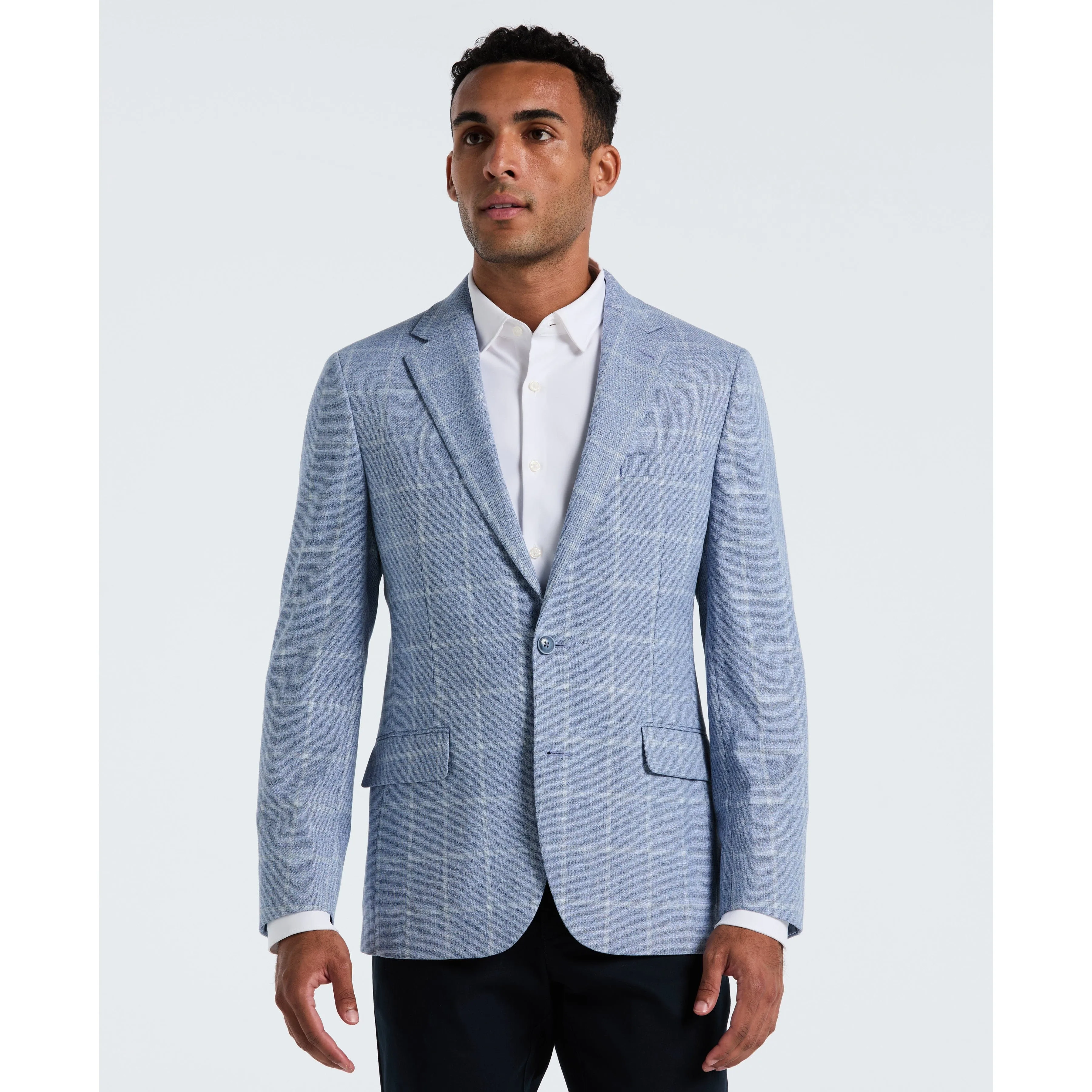 Light Blue Check Sport Coat sold by Original Penguin