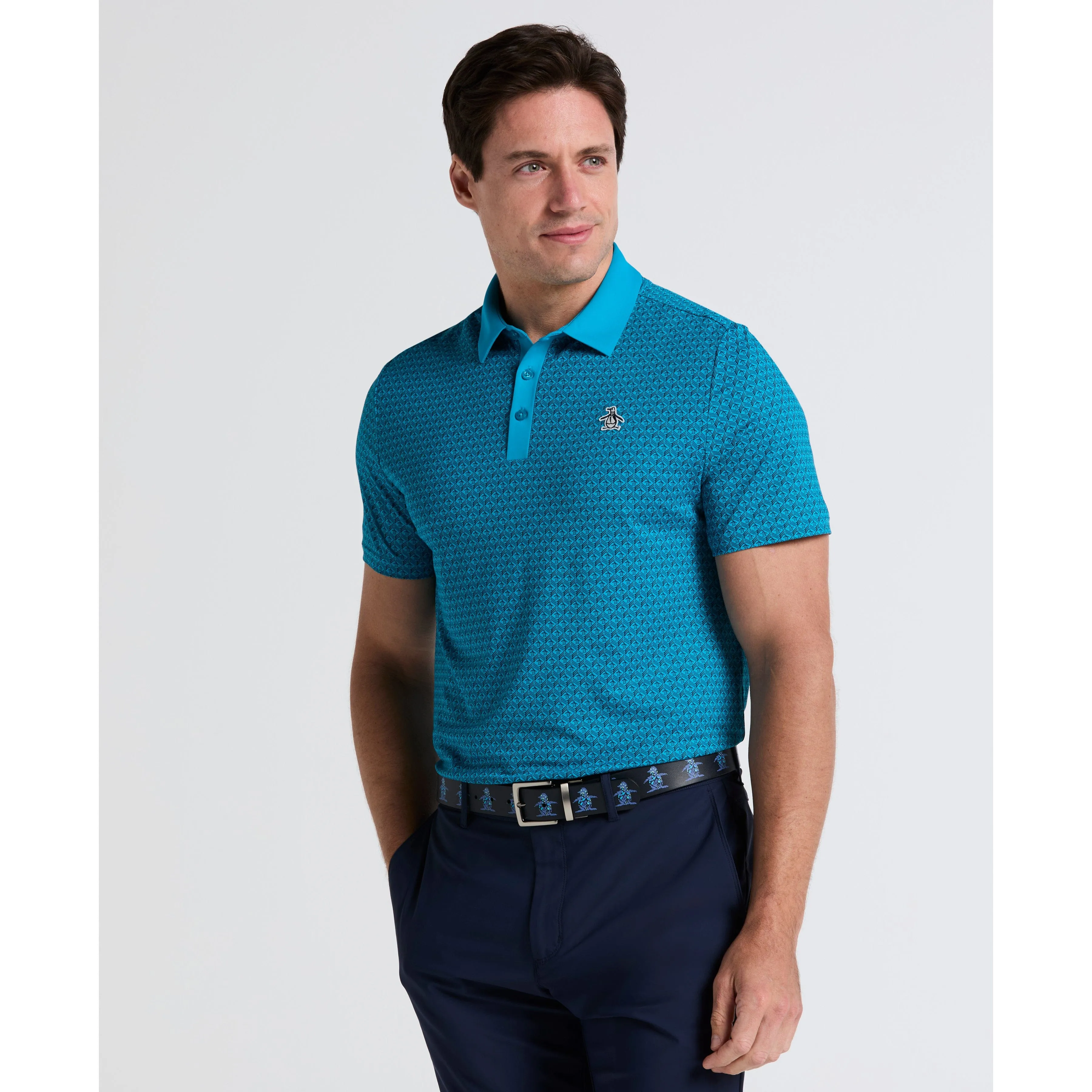 Pete's Tee Time Golf Polo sold by Original Penguin