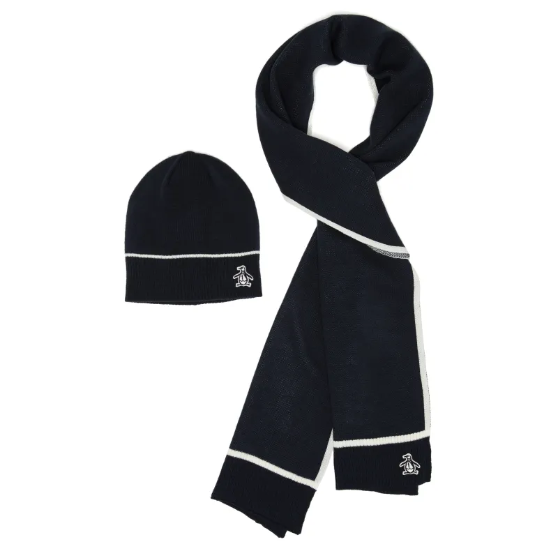 Earl's Golf Beanie and Scarf Set sold by Original Penguin