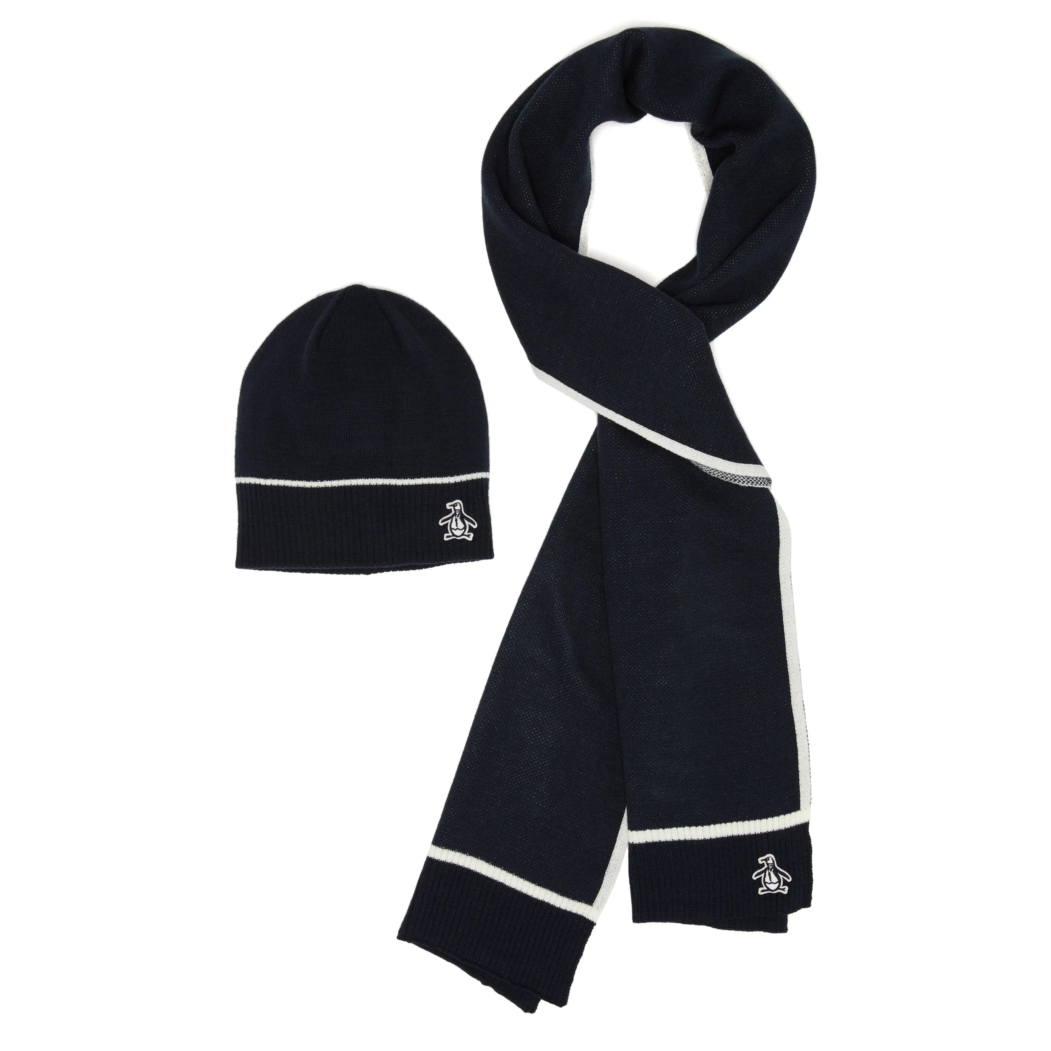 Earl's Golf Beanie and Scarf Set sold by Original Penguin