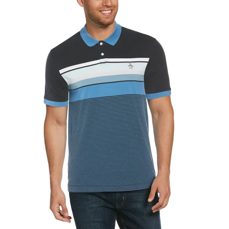Engineered Stripe Polo sold by Original Penguin