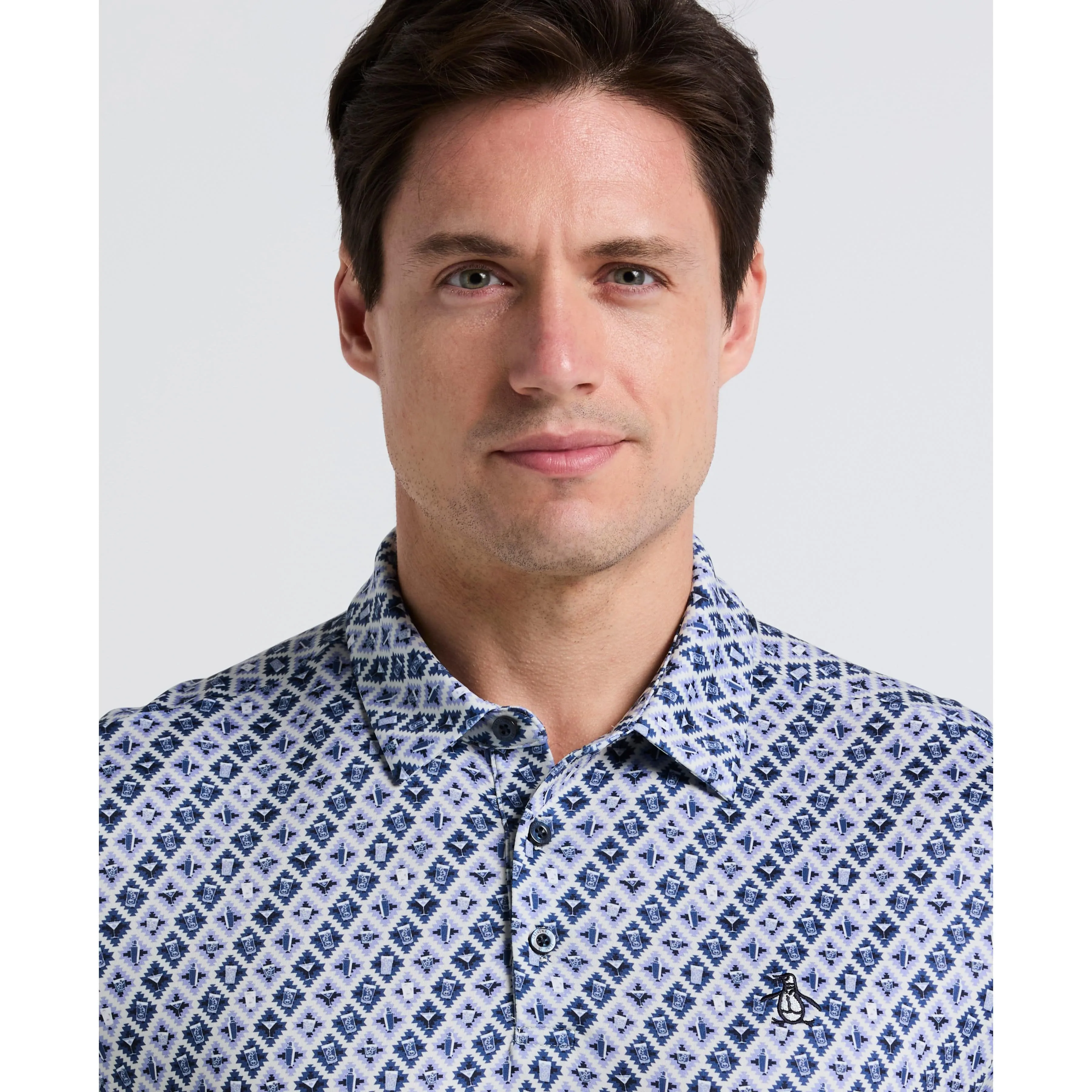 Pete's Batik Cocktail Golf Polo sold by Original Penguin product image thumbnail 3