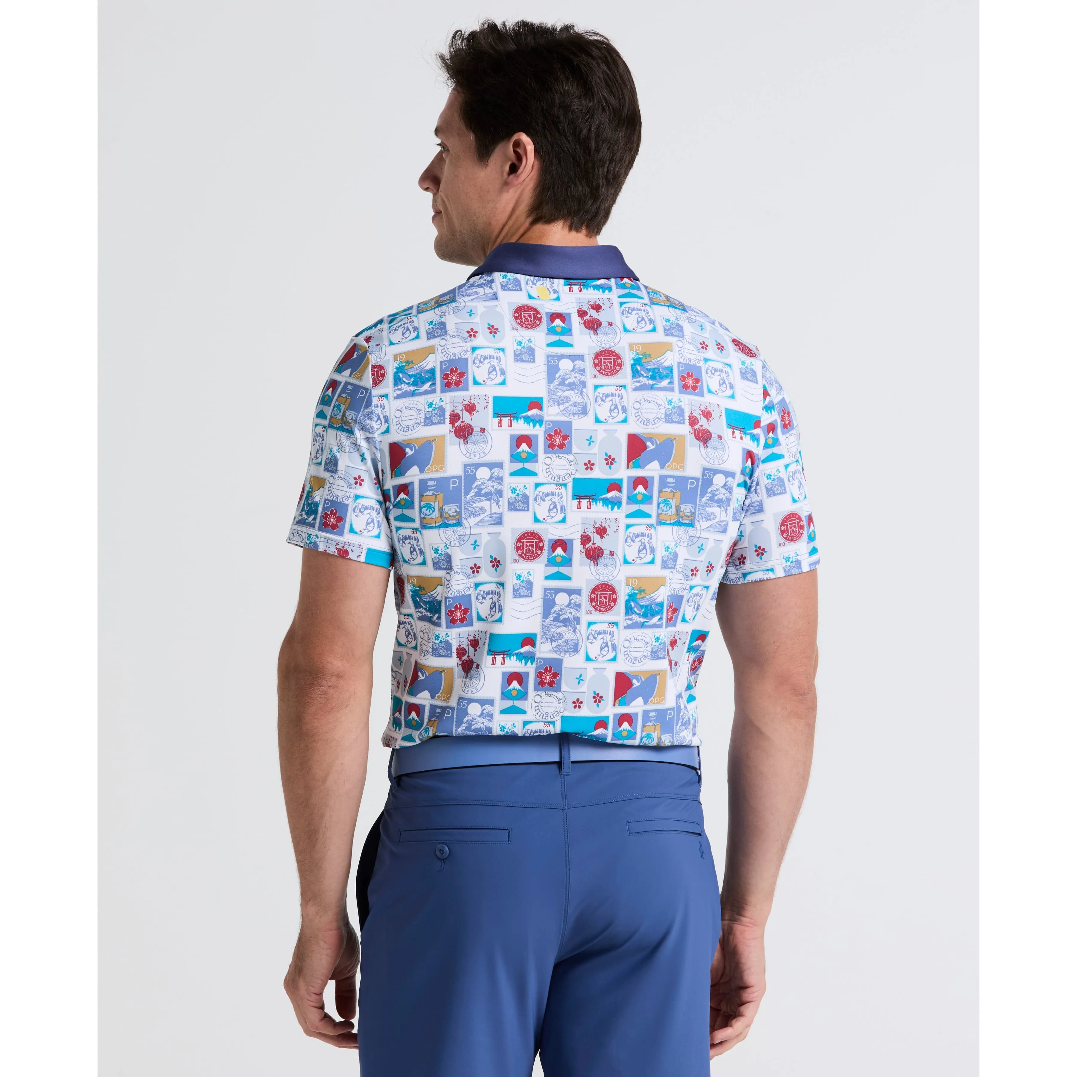 Pete's Stamp Statement Golf Polo sold by Original Penguin product image thumbnail 2