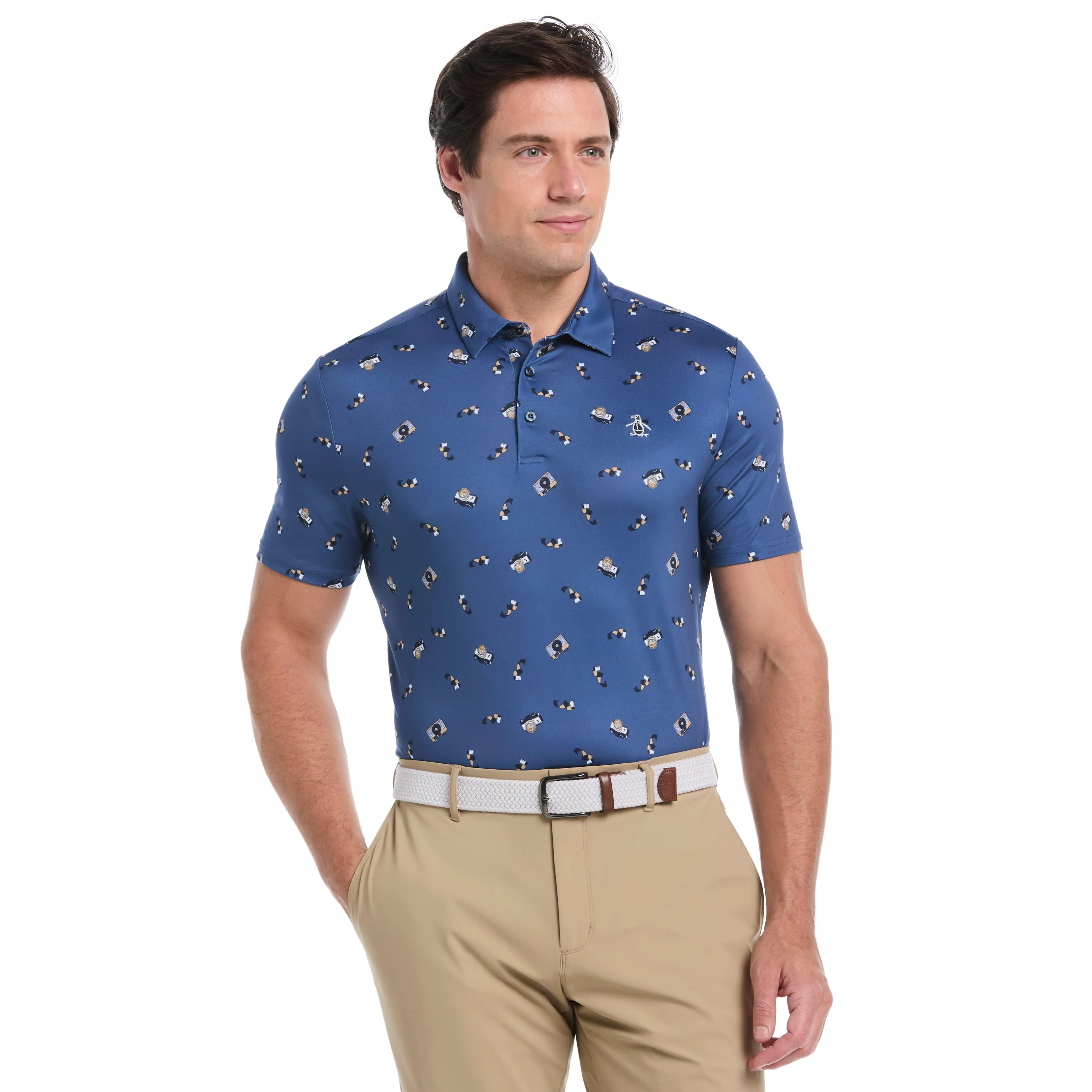 Pete's Camera Golf Polo sold by Original Penguin